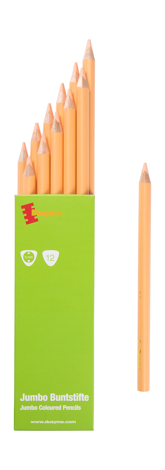 Dusyma Dreikantstifte Jumbo hellbeige