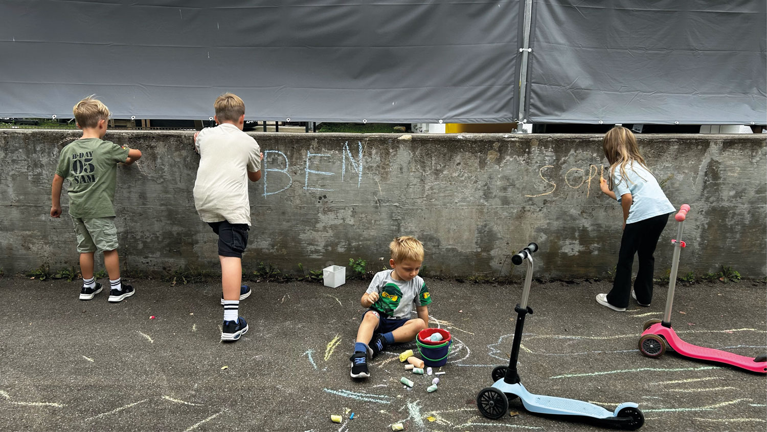 Straßenmalkreide Set klein Straßenmalkreide Set klein