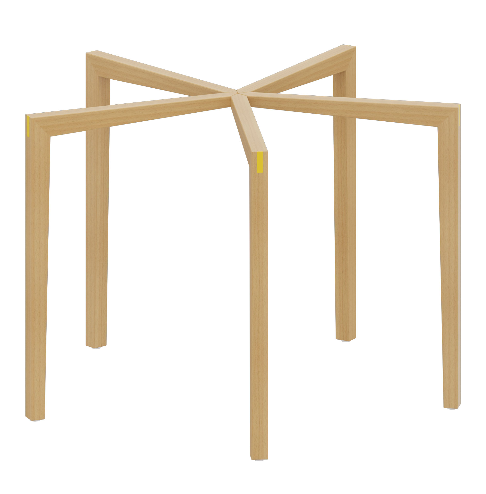 Doki-Tischbeine für Tischplatte ø 110 cm Erwachsene