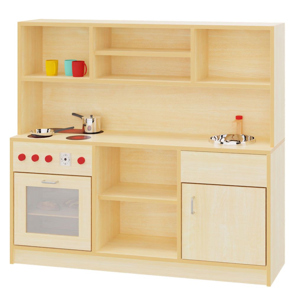 Küchenzeile mit Aufsatz