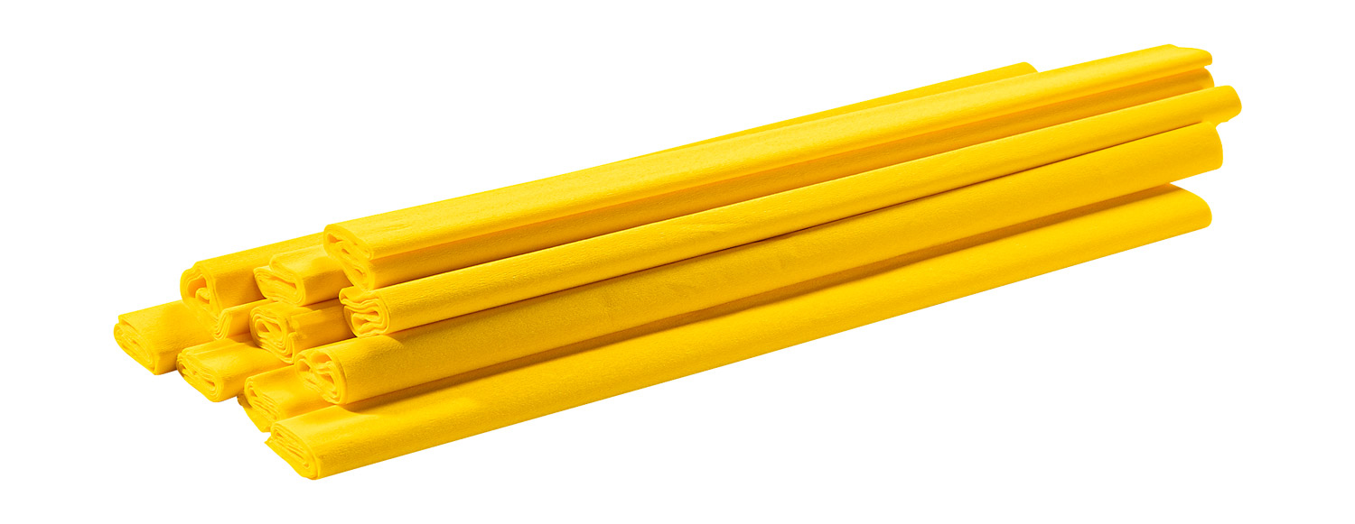 Krepppapier gelb