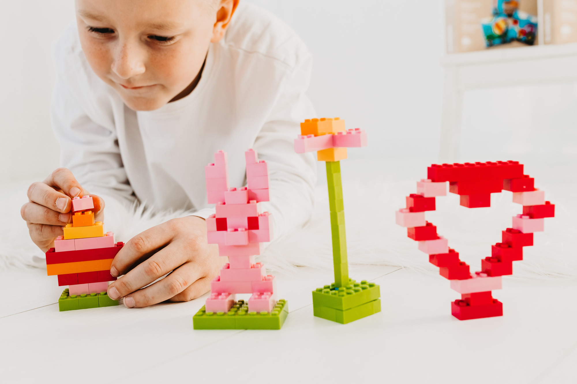 Klemmbausteine Mix floral