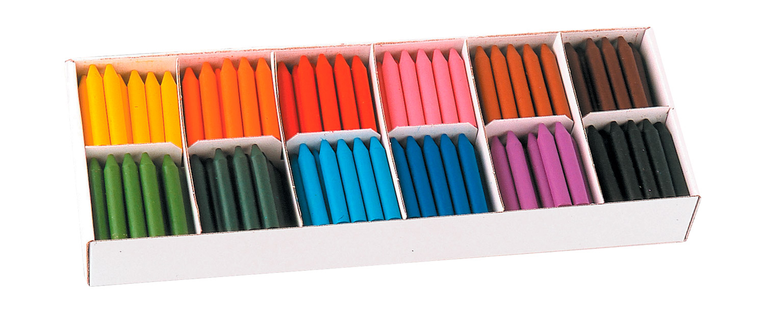Wachsmalstifte Großpackung