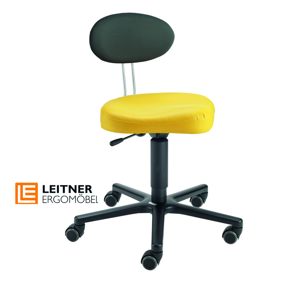 LeitnerTwist Kiga 1 mit Sattelsitz, gelb