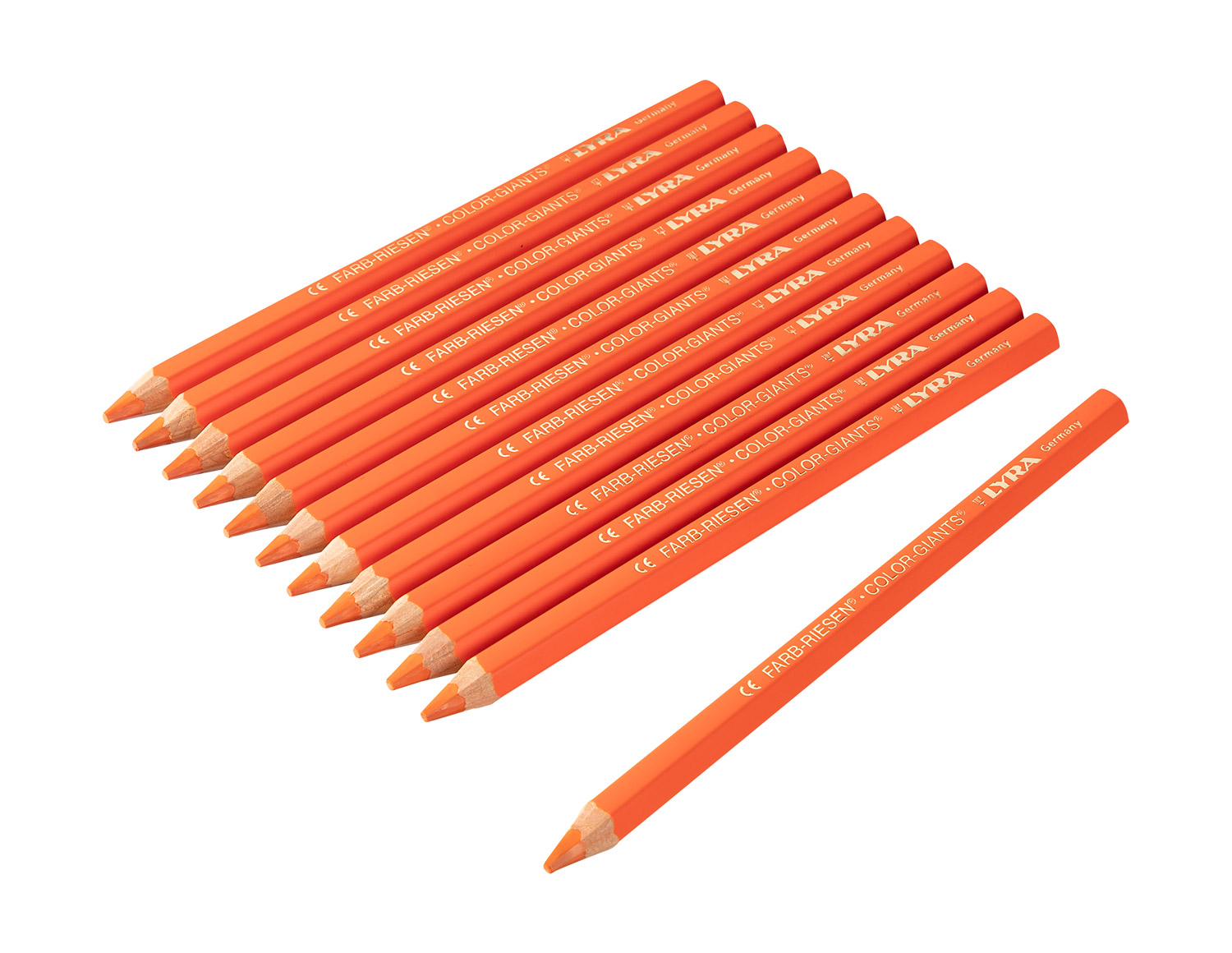 Einzelfarben orange