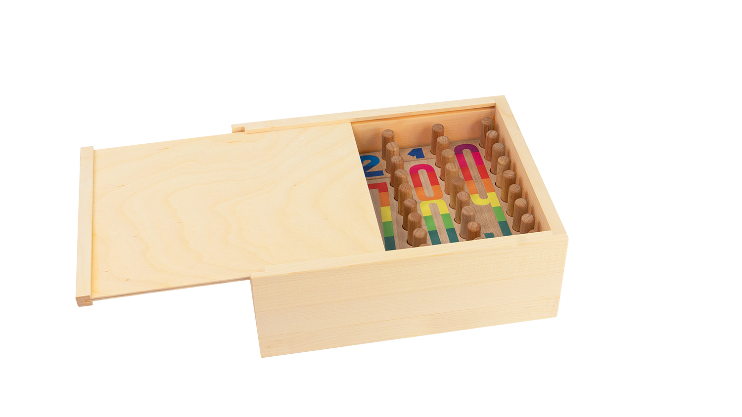 Bauklötze 1-9 mit Kristallen Bauklötze 1-9 mit Kristallen