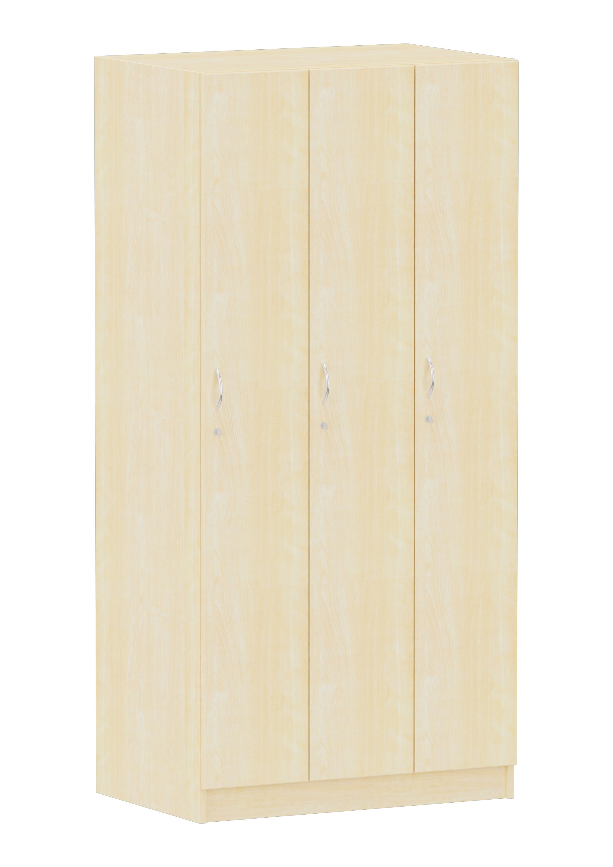 Garderobenschrank mit 3 Türen, Breite 90 cm Garderobenschrank mit 3 Türen, Breite 90 cm