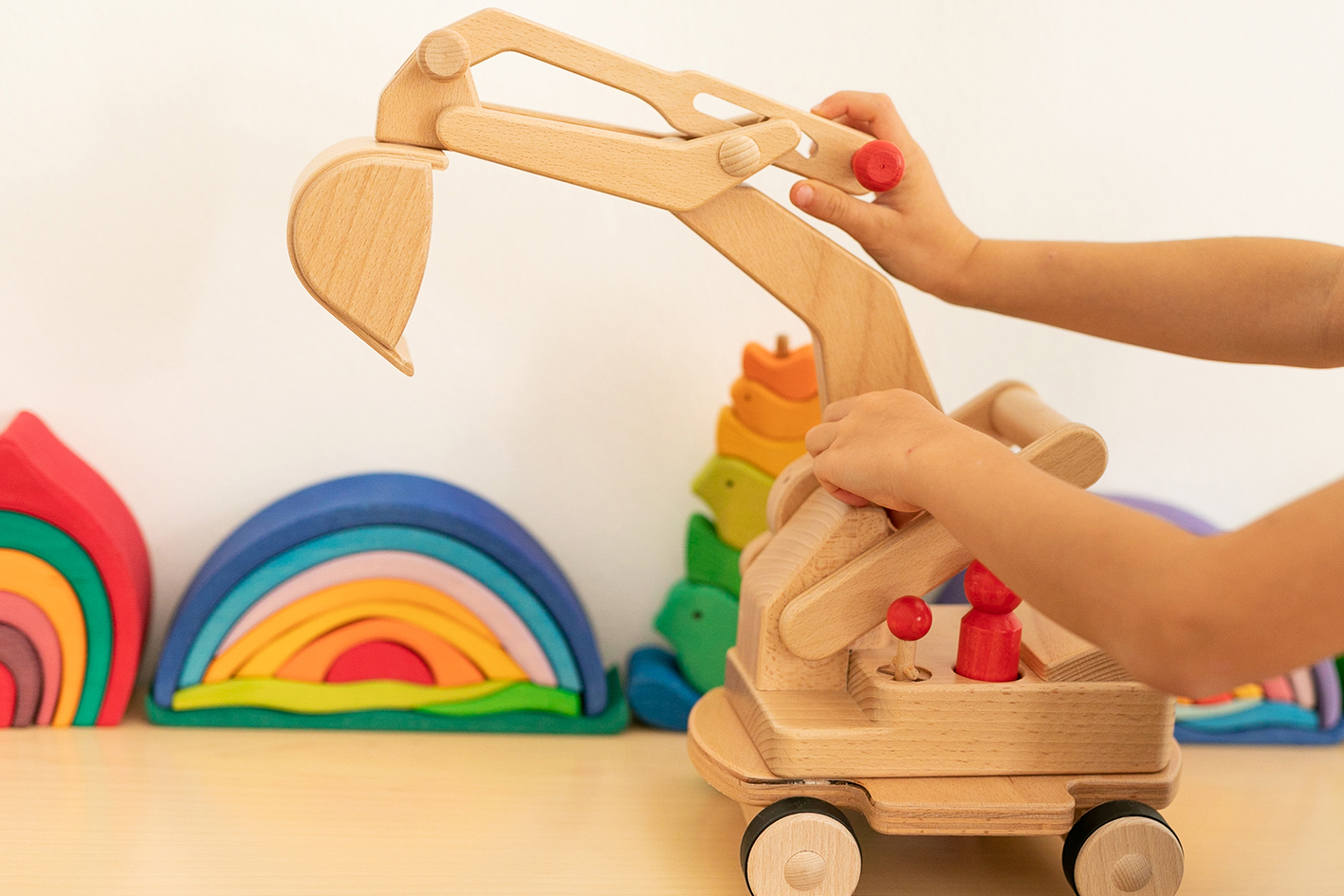 Creamobil Schaufelbagger