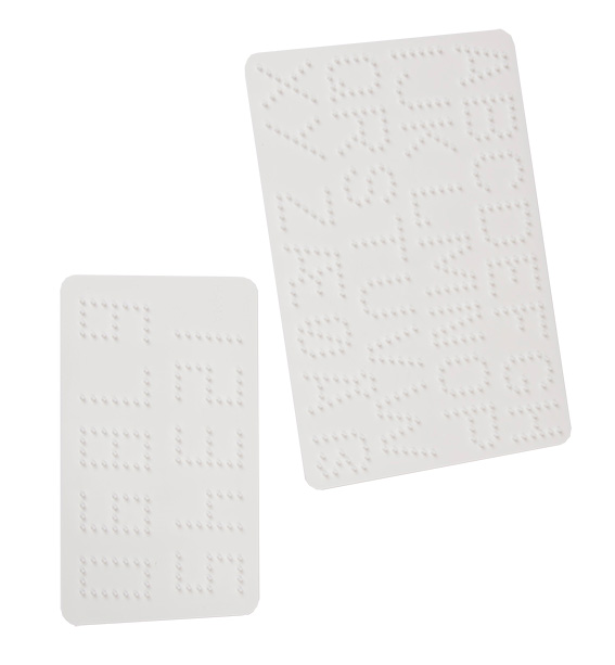 Hama® Midi Stiftplatten Buchstaben und Zahlen