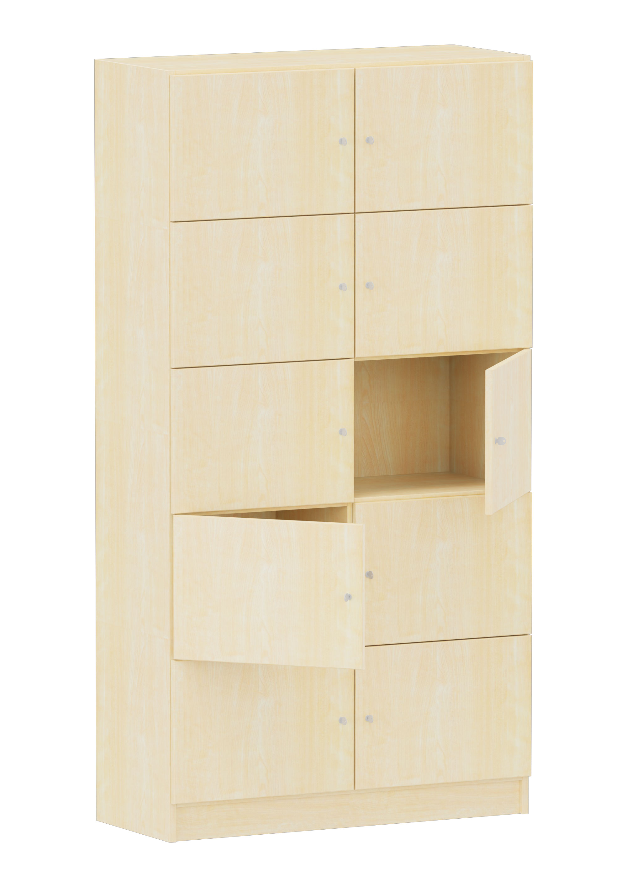 Personalschrank mit abschließbaren Wertfächern, Breite 100 cm Personalschrank mit abschließbaren Wertfächern, Breite 100 cm