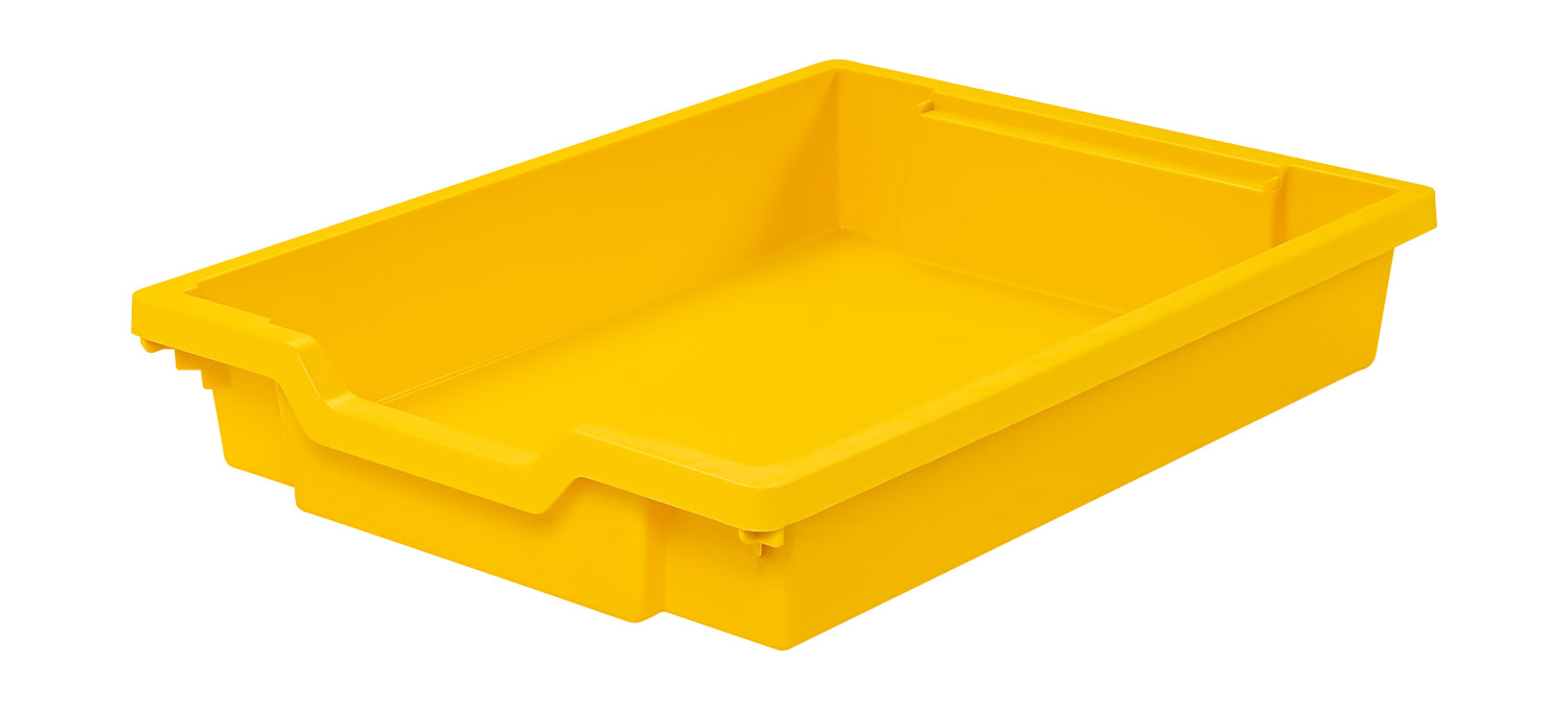 Kunststoffkasten, Größe I, gelb