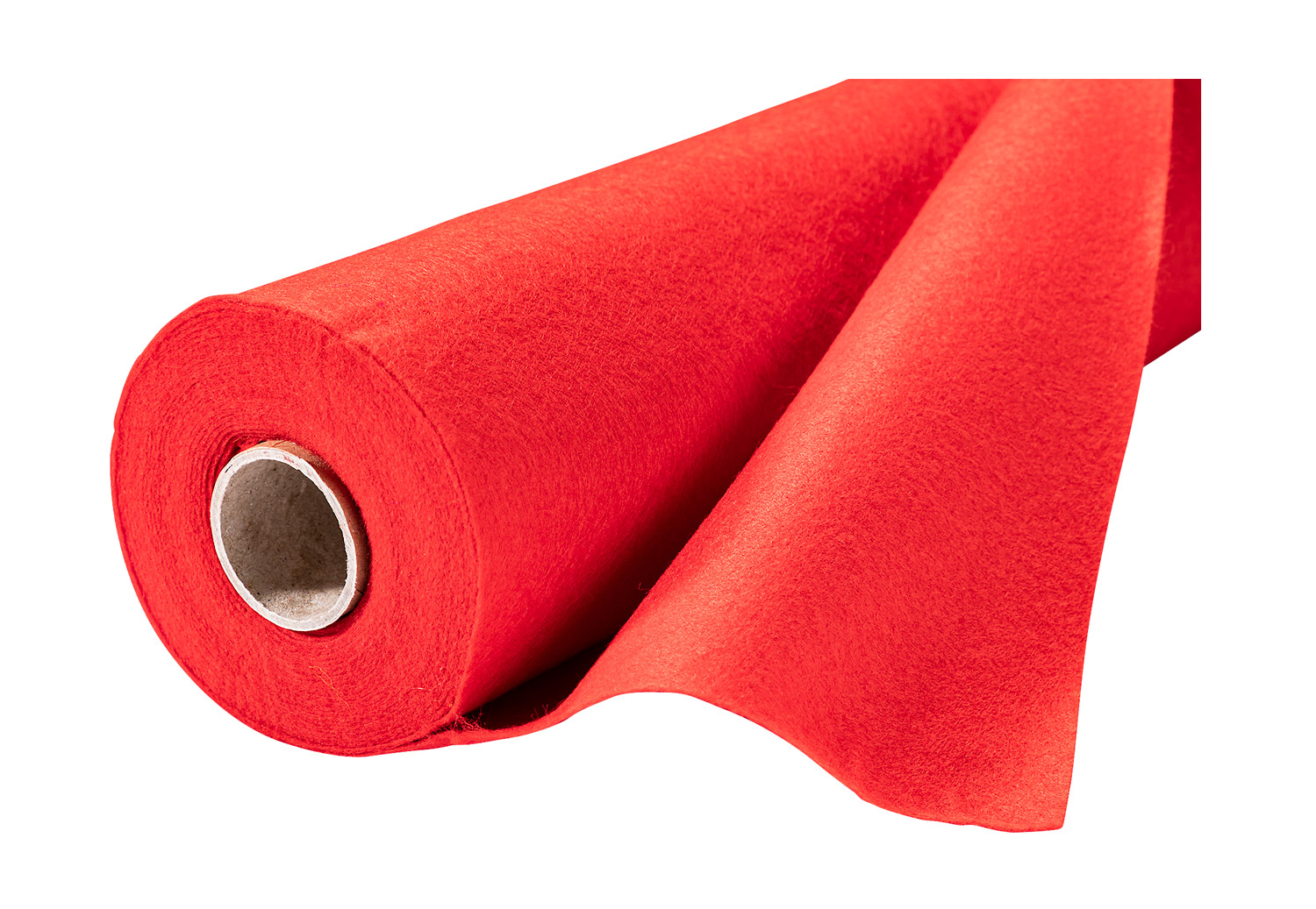 Filzrolle rot 