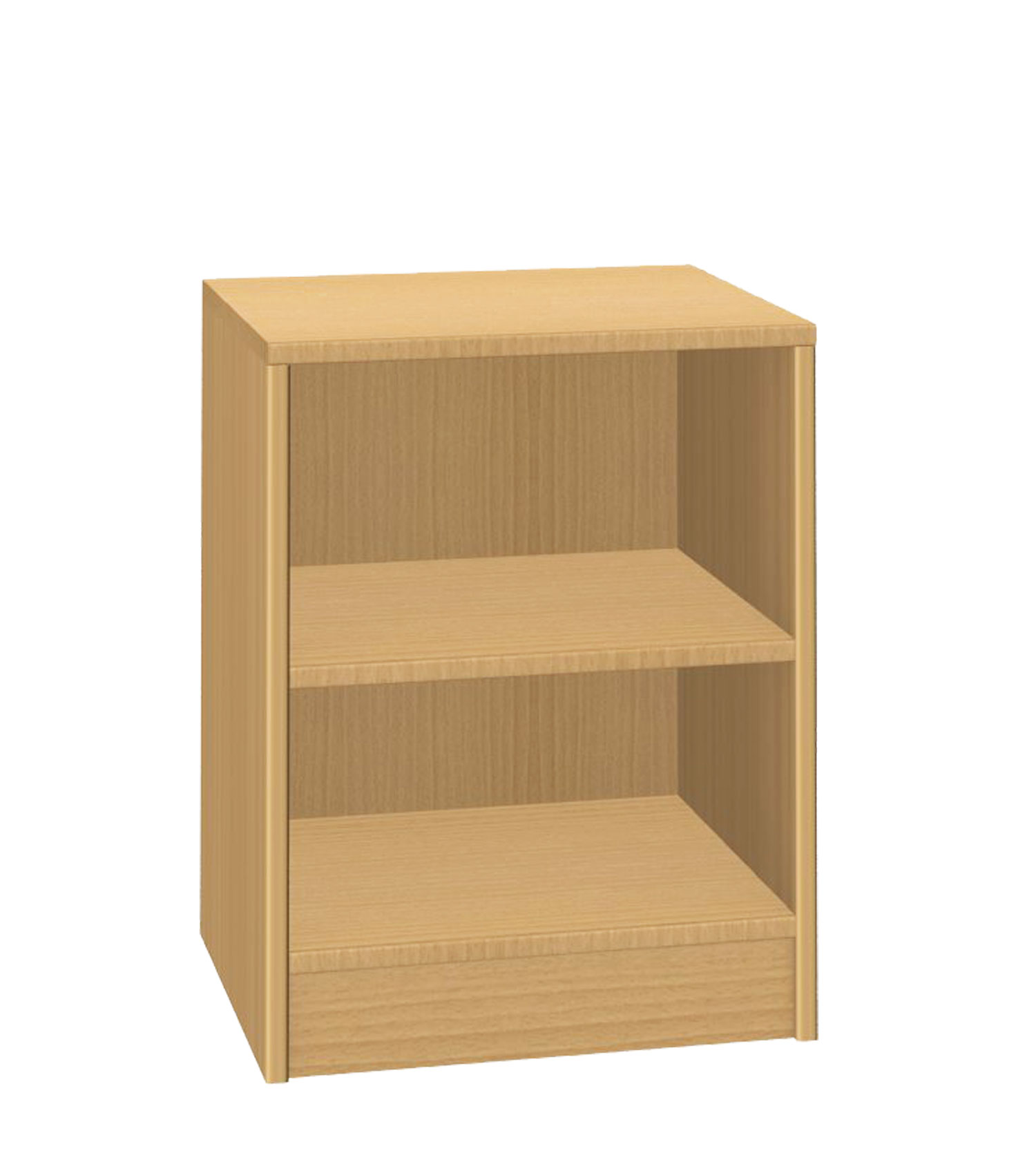 Materialschrank offen, 47 cm breit Buche Dekor