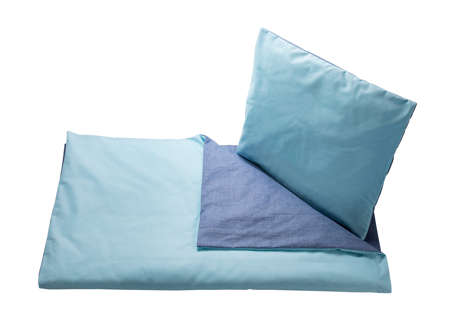 Wendebettwäsche blau klein