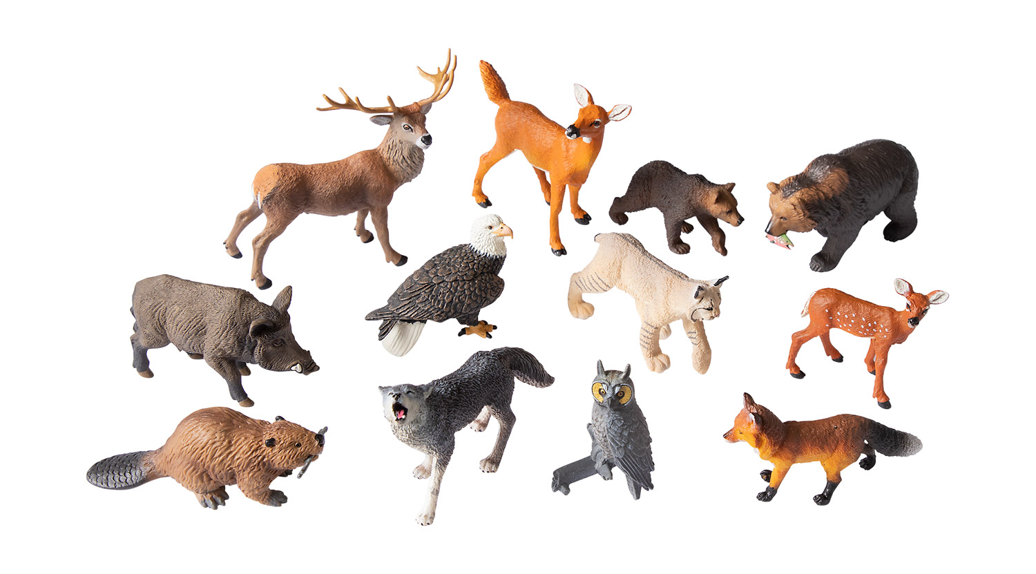 Tierfiguren Heimische Waldtiere