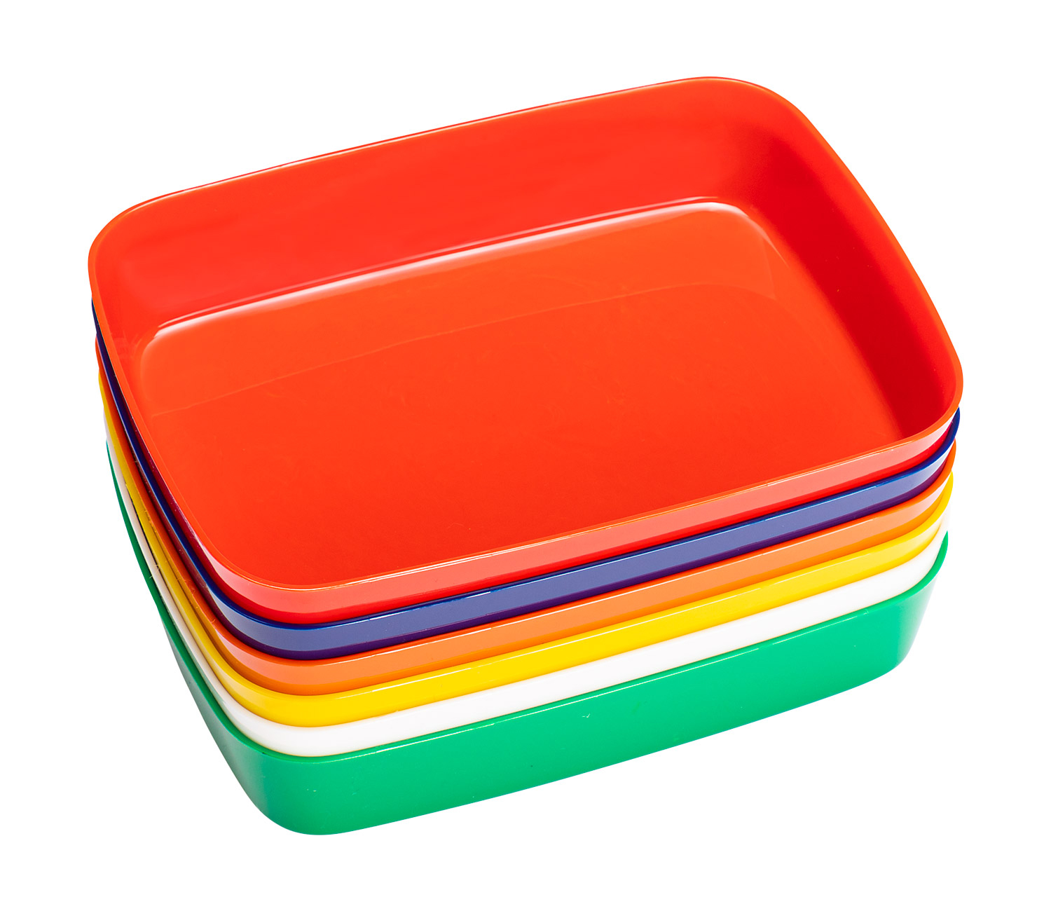 Materialschalen weiß