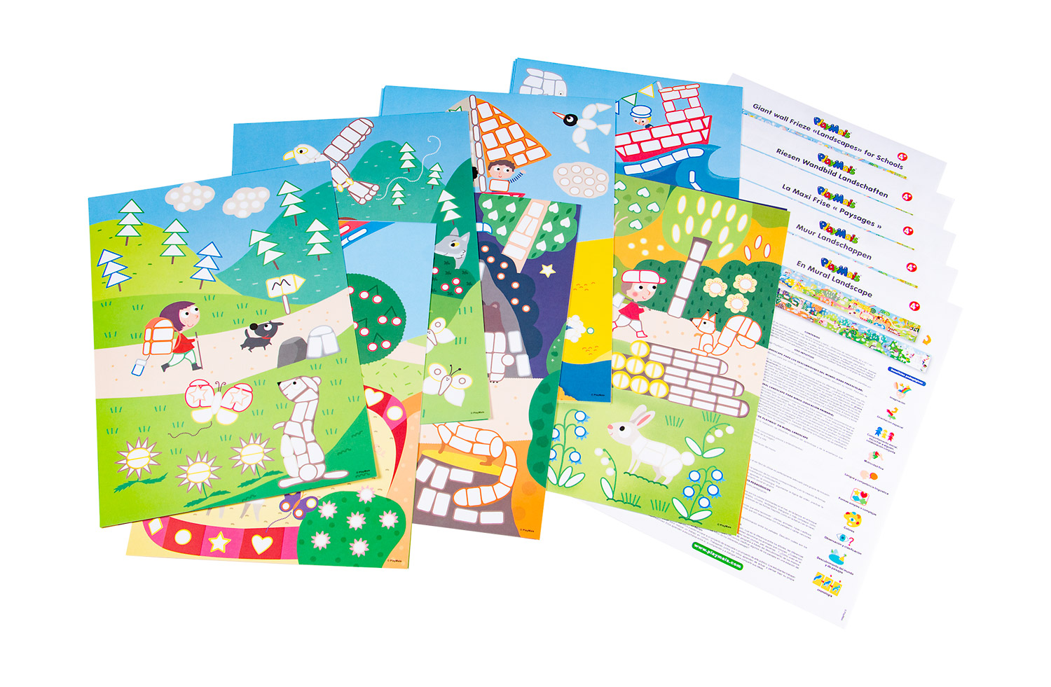 PlayMais® EDULINE large Landschaftsset