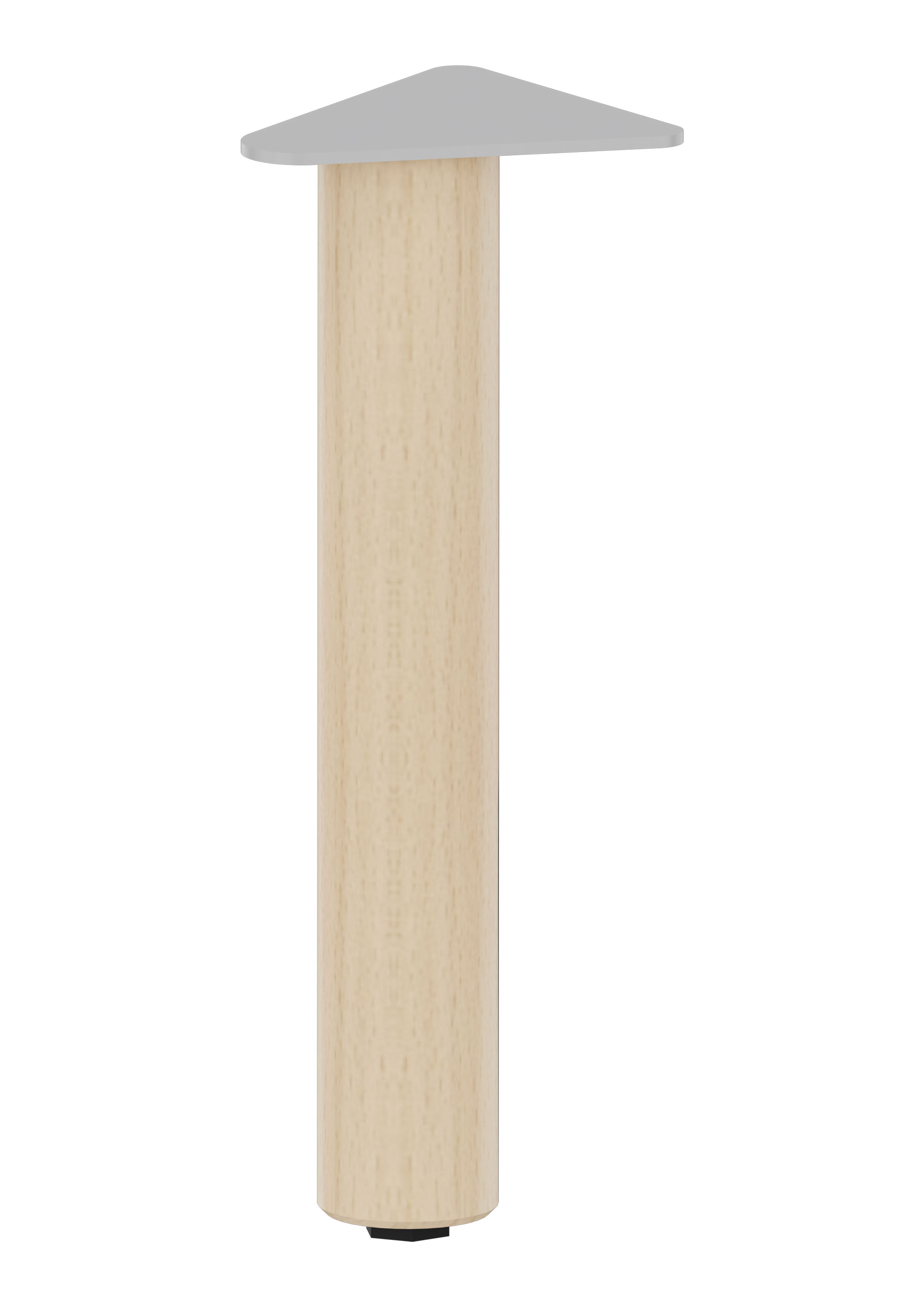 Holz Tischbein ohne Rollen