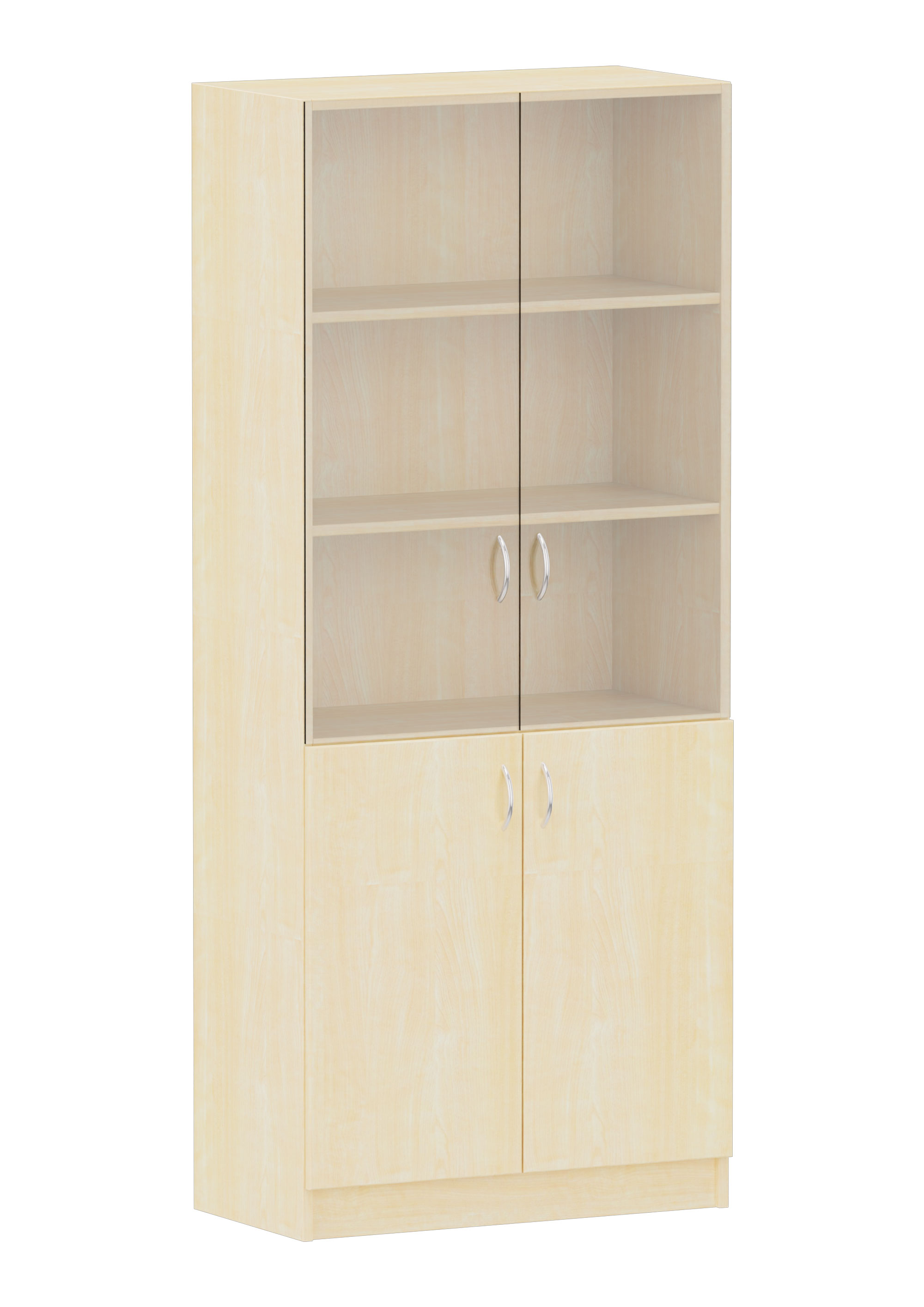Aktenschrank mit Glastüren, Breite 80 cm