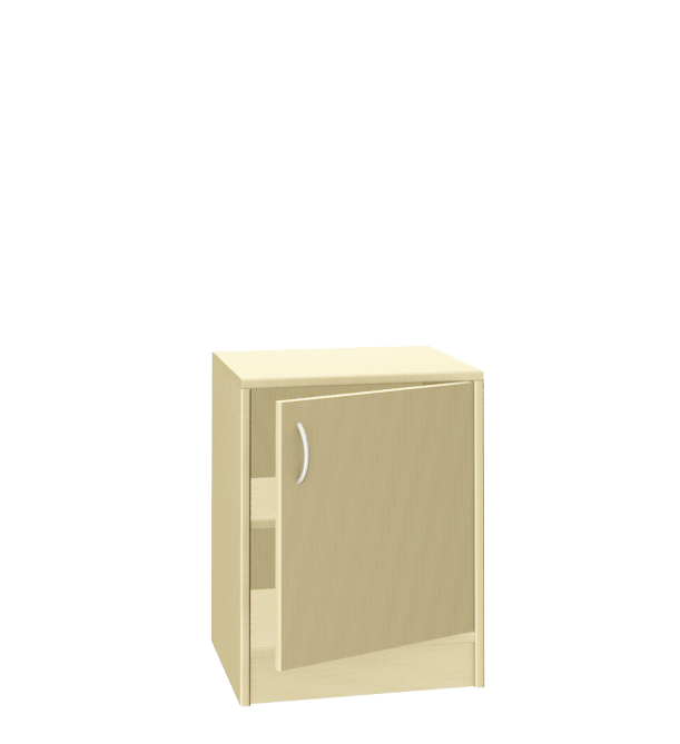 Materialschrank mit Tür, 47 cm breit 