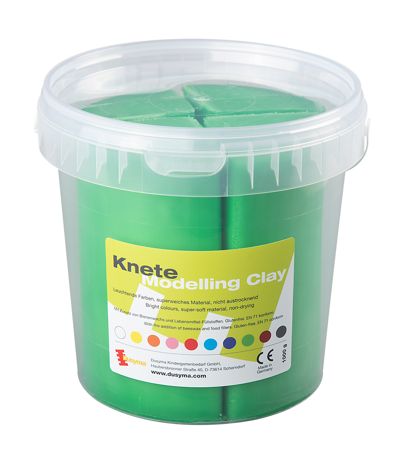 Knete grün