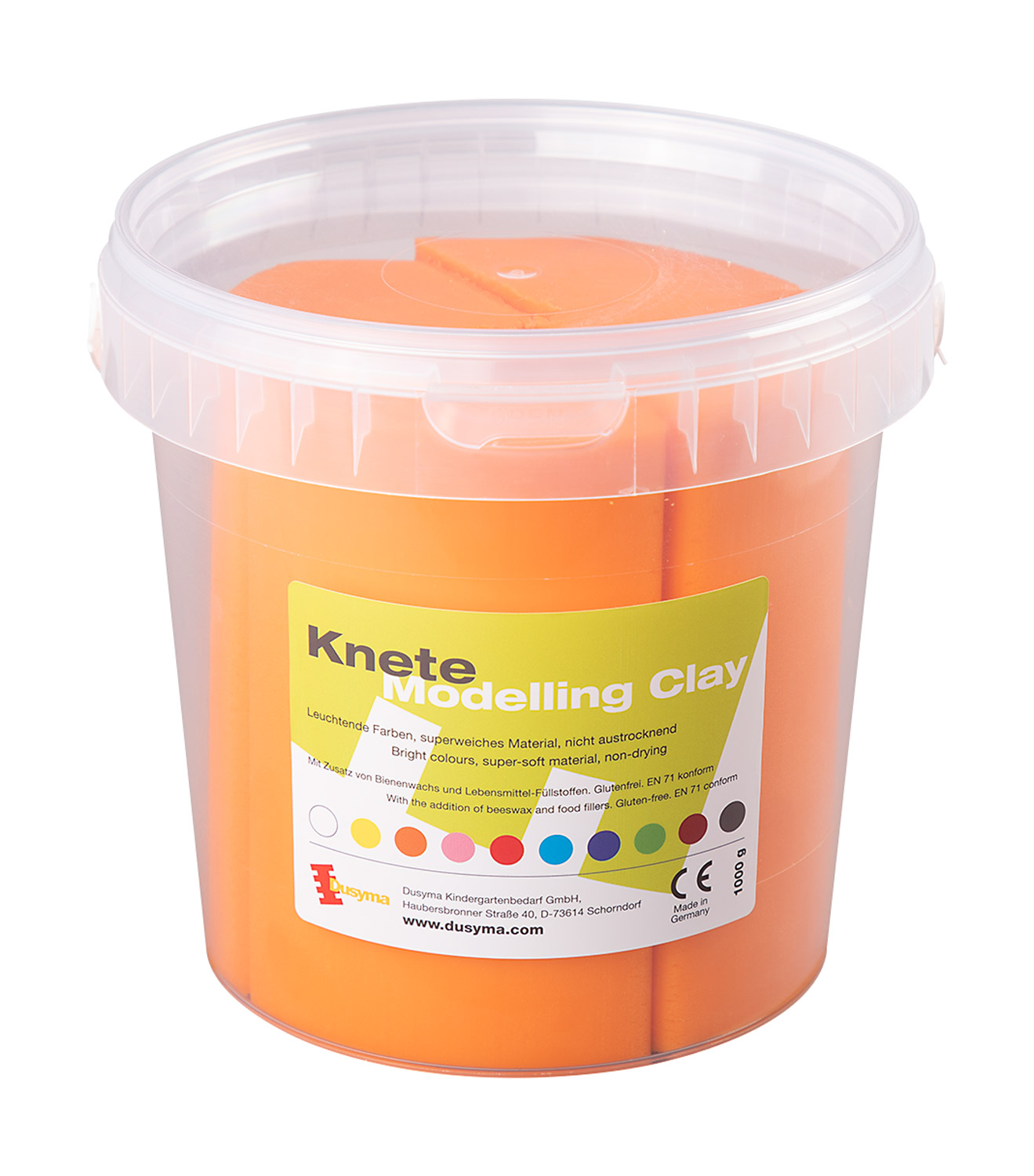 Knete orange