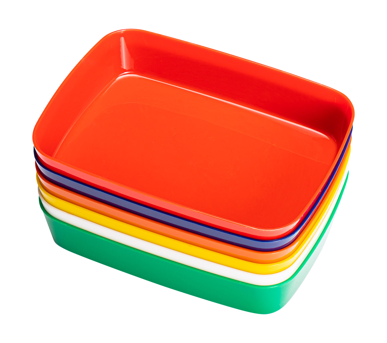 Materialschalen weiß