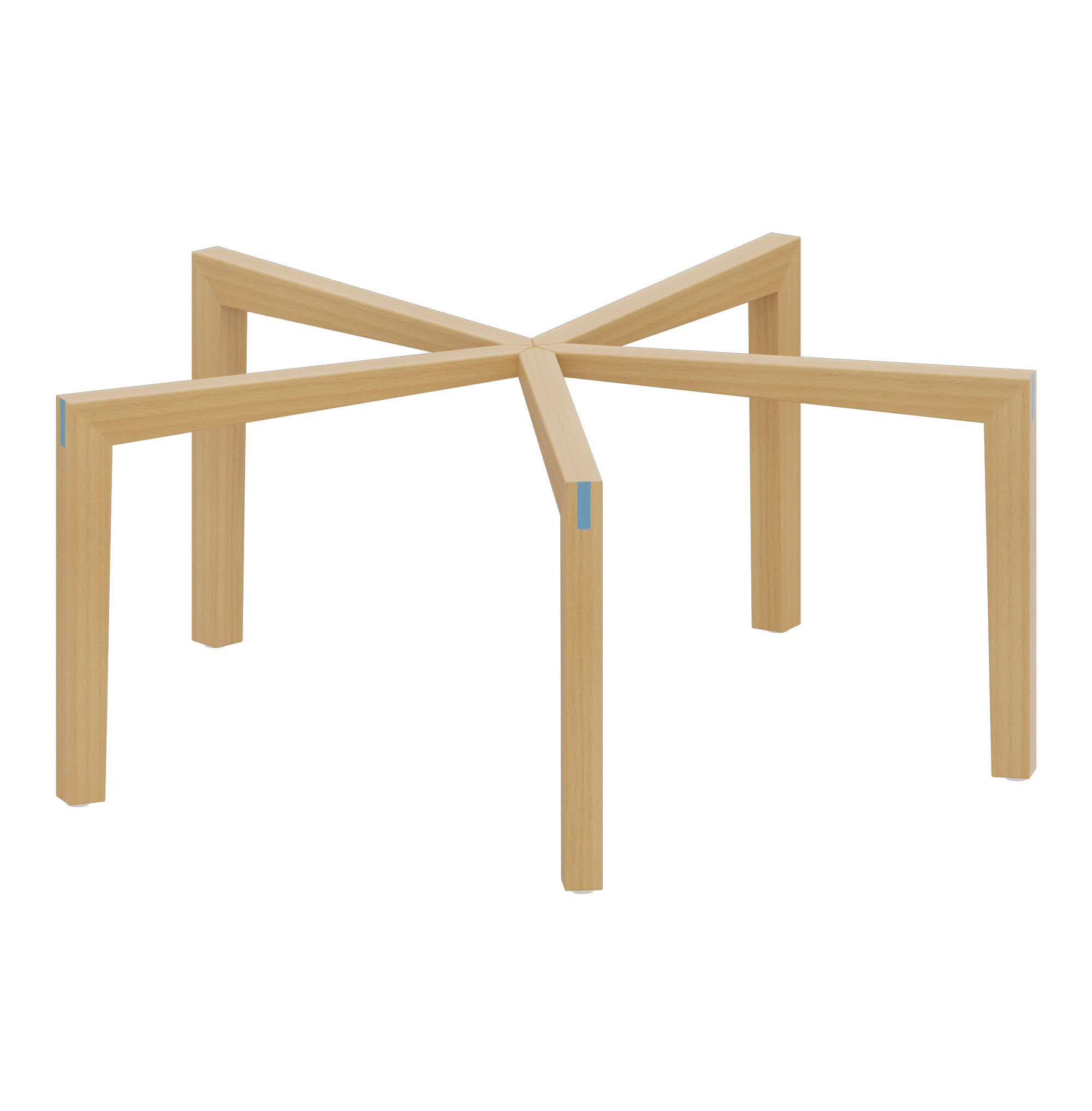 Doki-Tischbeine für Tischplatte ø 110 cm Krippe