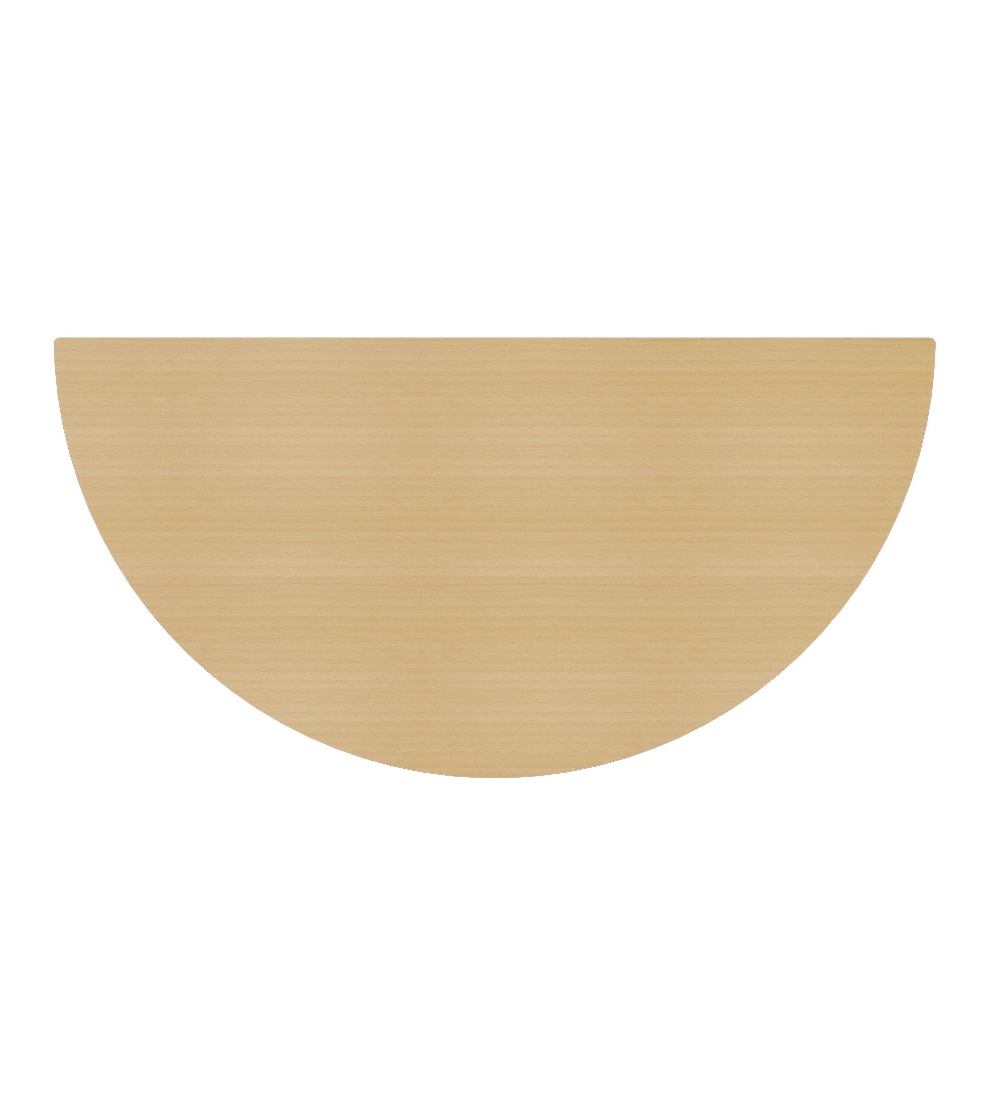 Tischplatte Halbrund Ø 120 cm