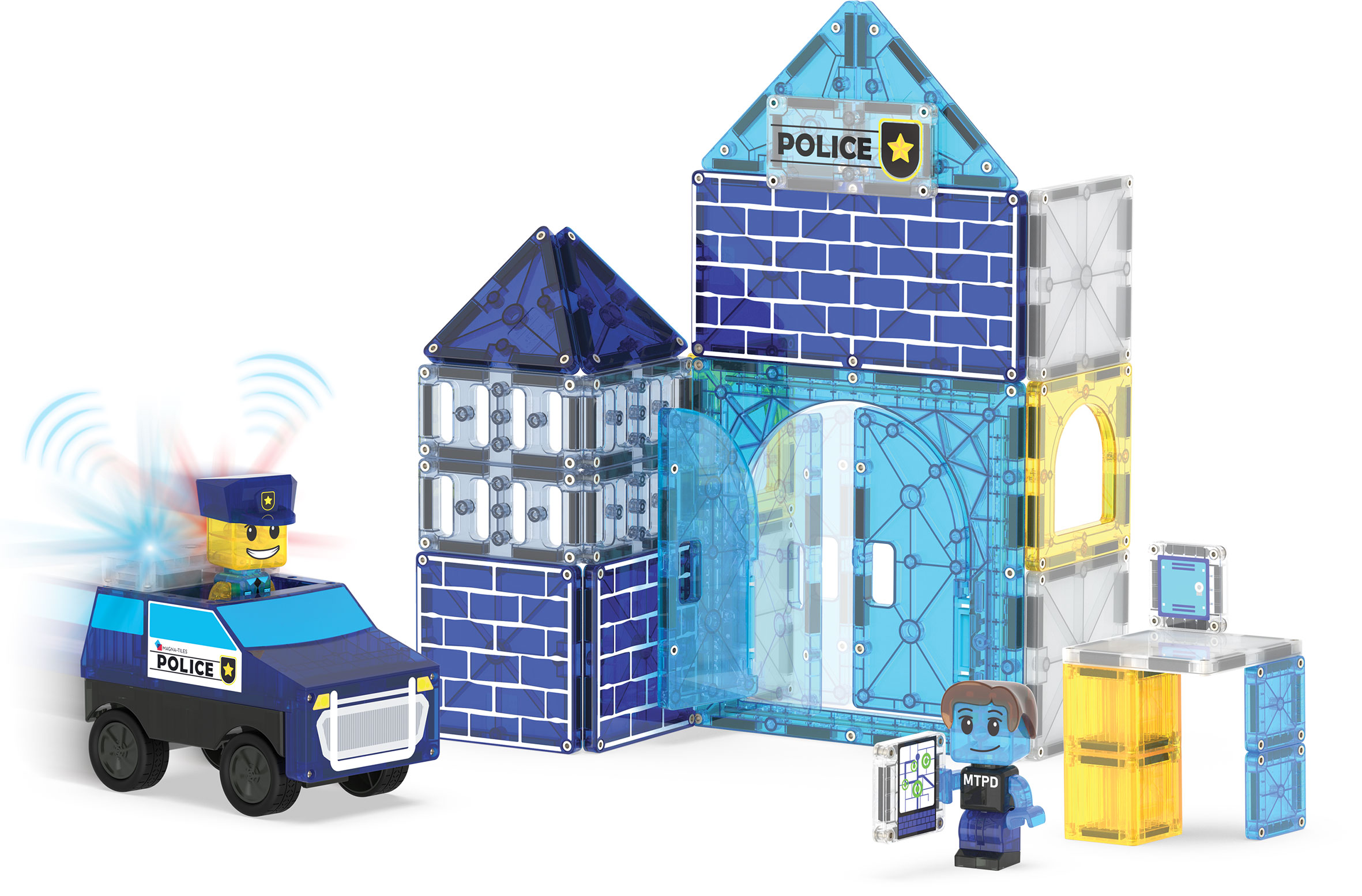 MAGNA-TILES® Polizeistation MAGNA-TILES® Polizeistation