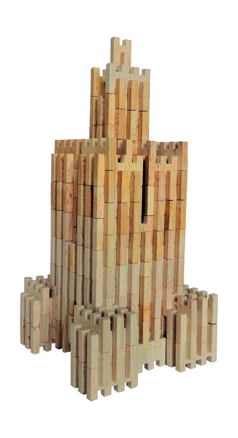 Dusyma Steckbausteine Holz 1000er Pack