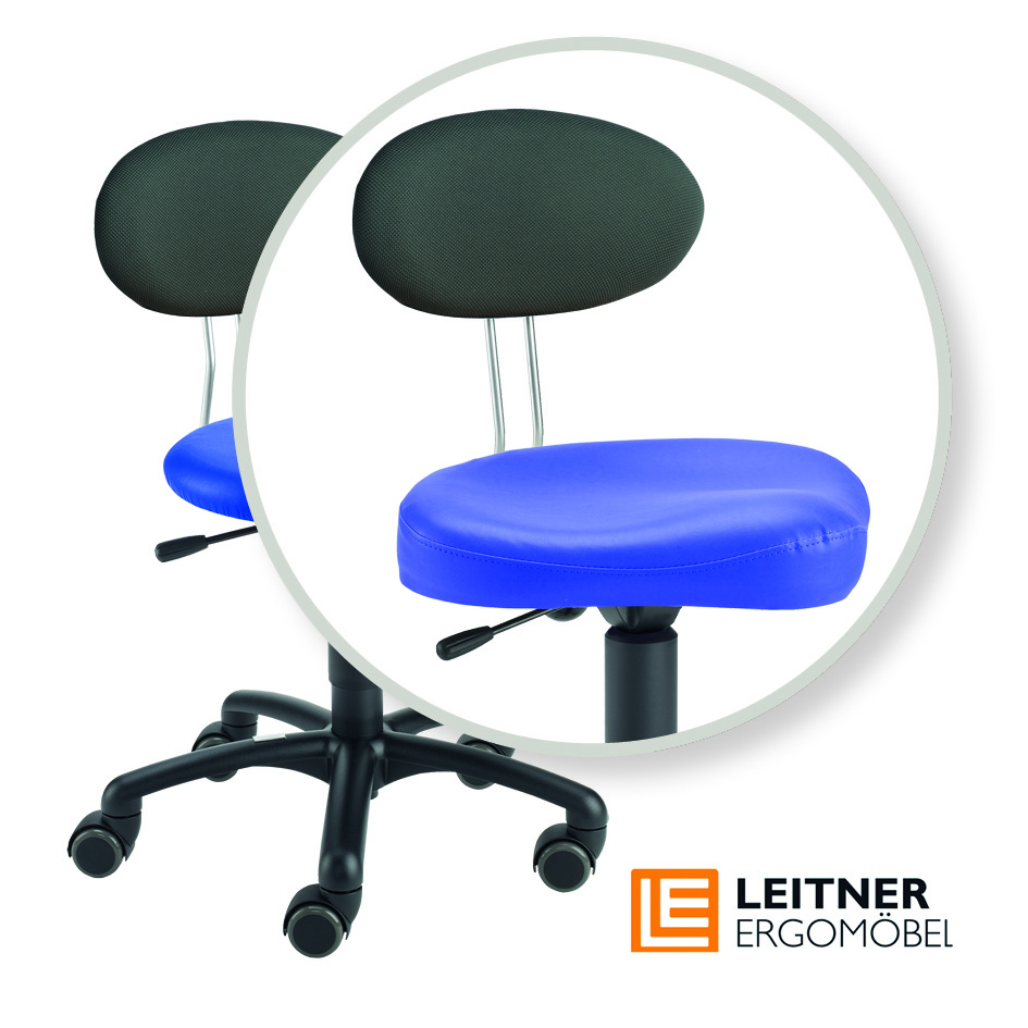 LeitnerTwist Kiga K mit Sattelsitz, blau