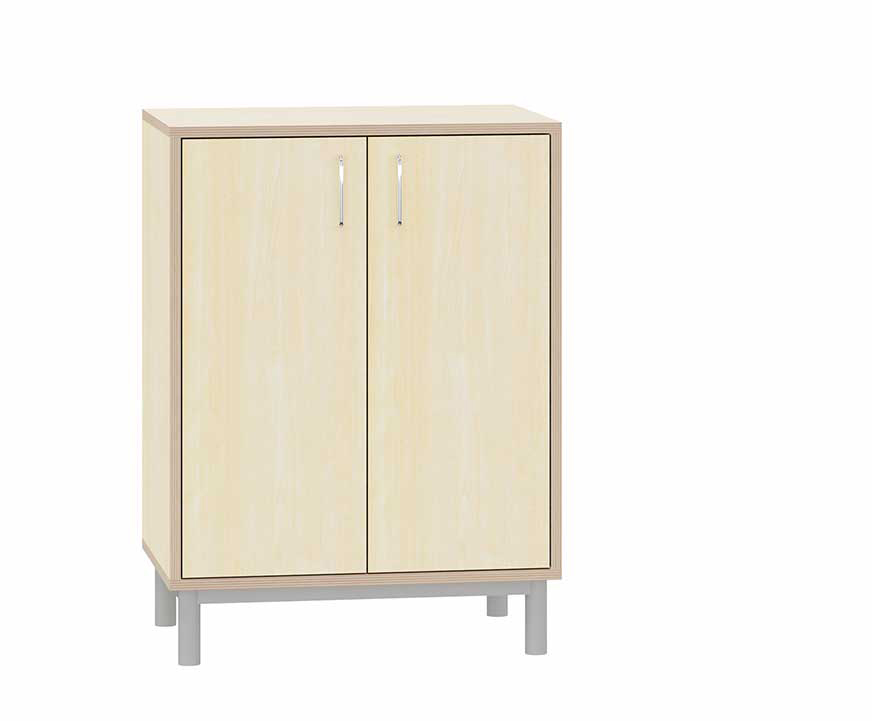 Regal für Kunststoffkästen mit Türen, mit Beinen, Breite 70,5 cm Regal für Kunststoffkästen mit Türen, mit Beinen, Breite 70,5 cm