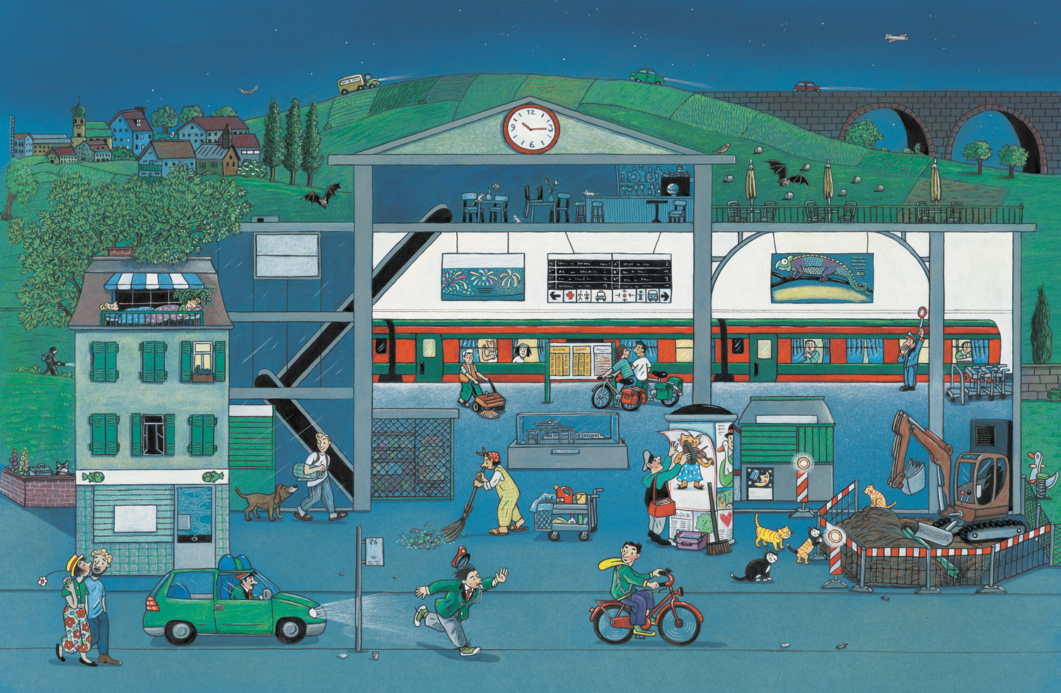 Nacht Wimmelbuch Nacht Wimmelbuch