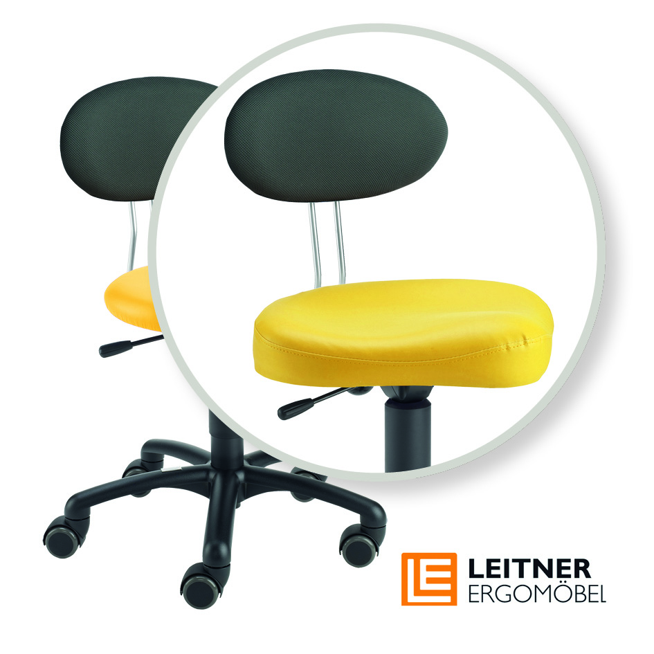 LeitnerTwist Kiga K mit Sattelsitz, gelb
