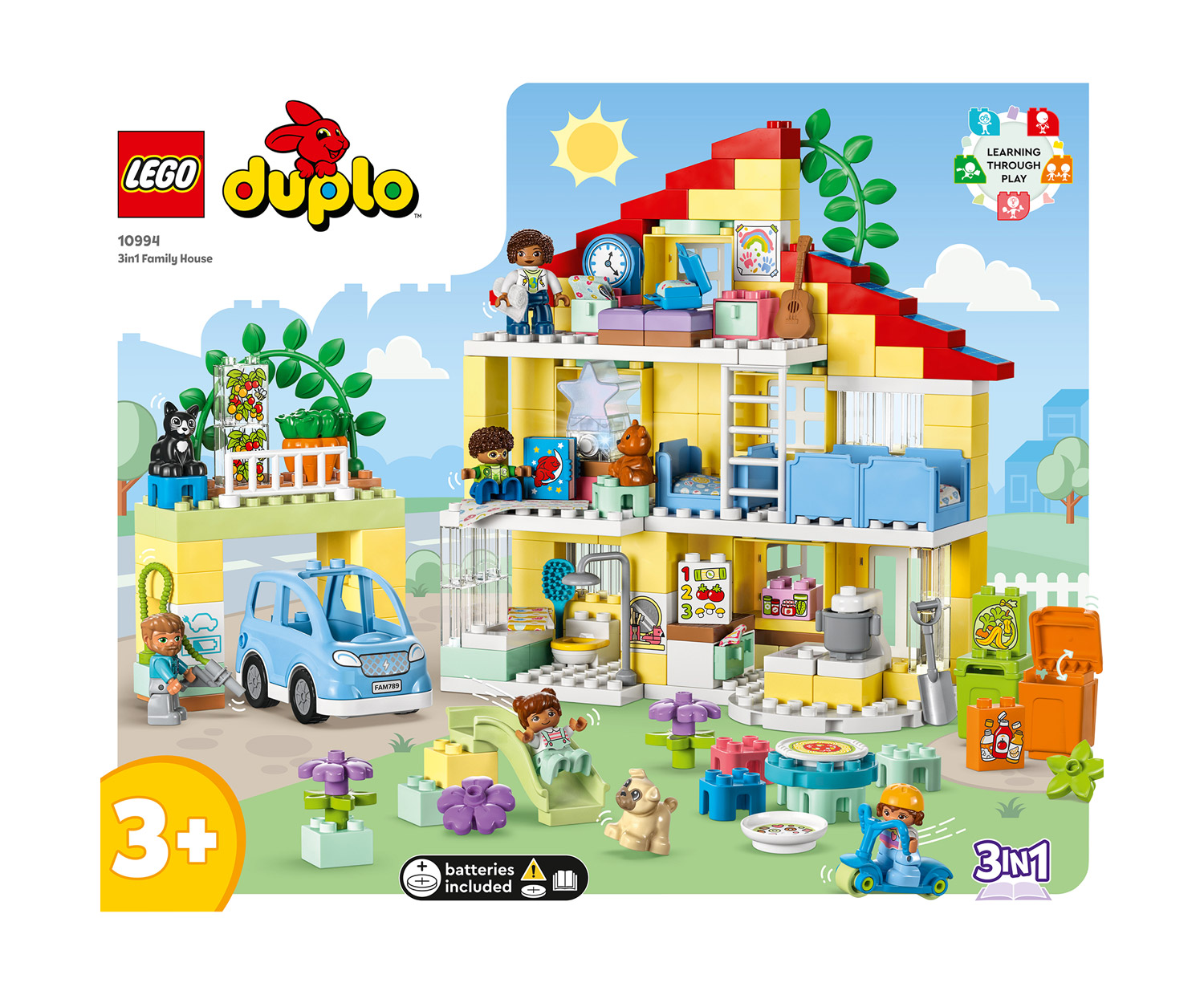 LEGO® DUPLO® 3-in-1-Familienhaus