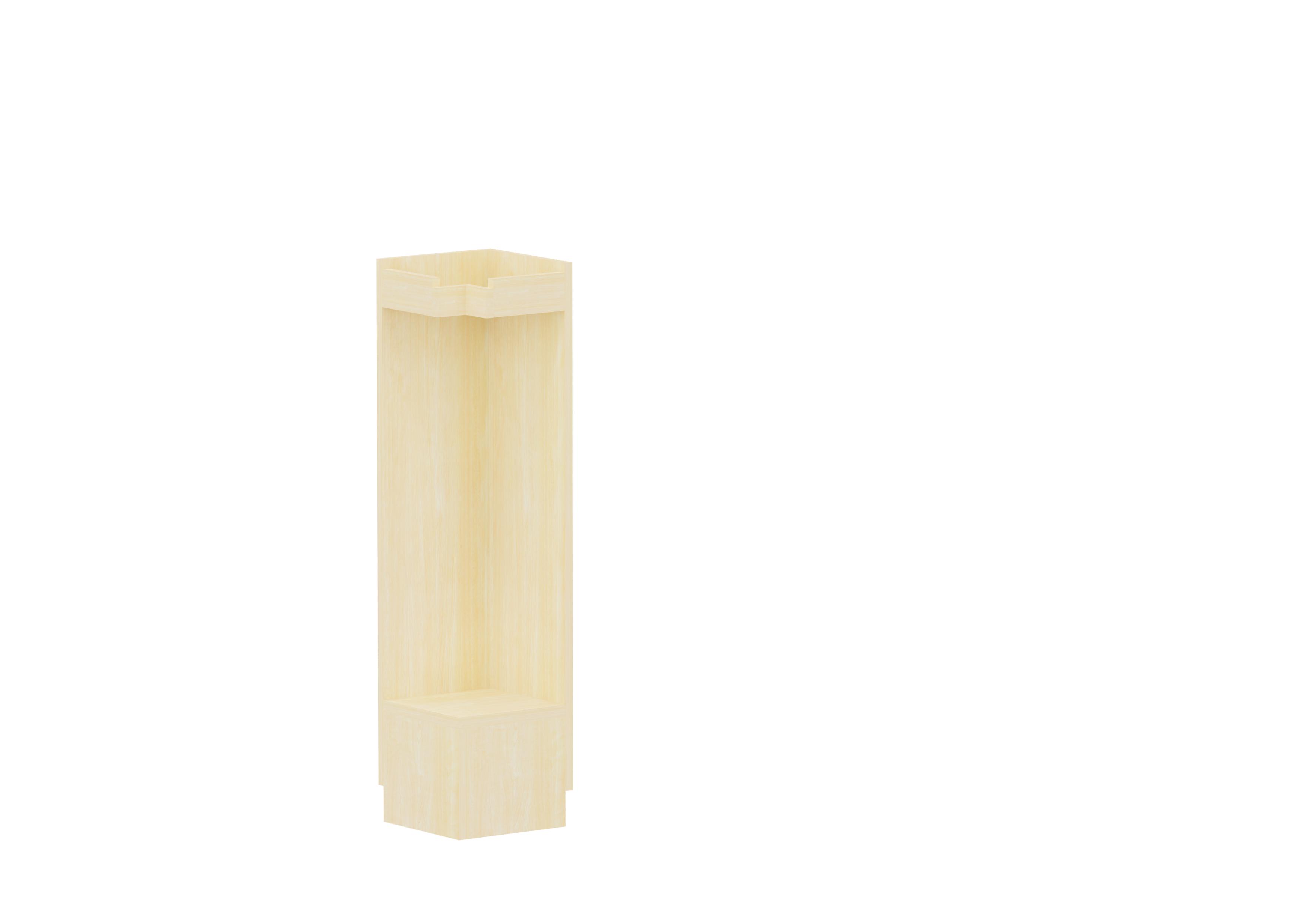 Elementgarderobe Eckteil, Krippe Elementgarderobe Eckteil, Krippe