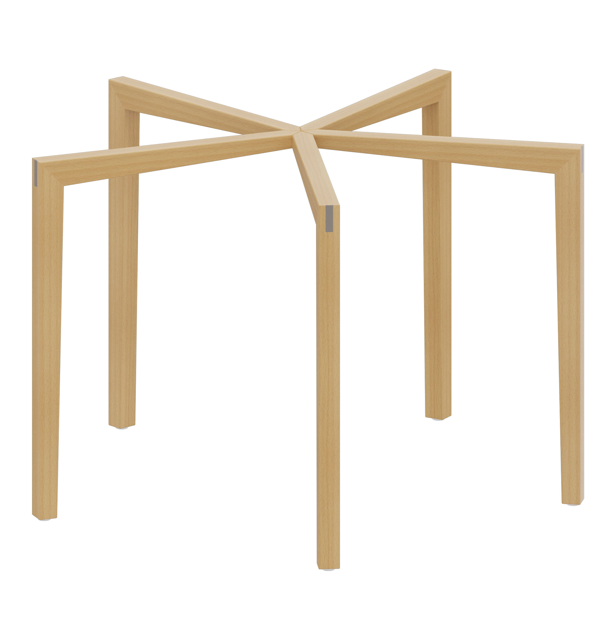 Doki-Tischbeine für Tischplatte ø 110 cm Schule