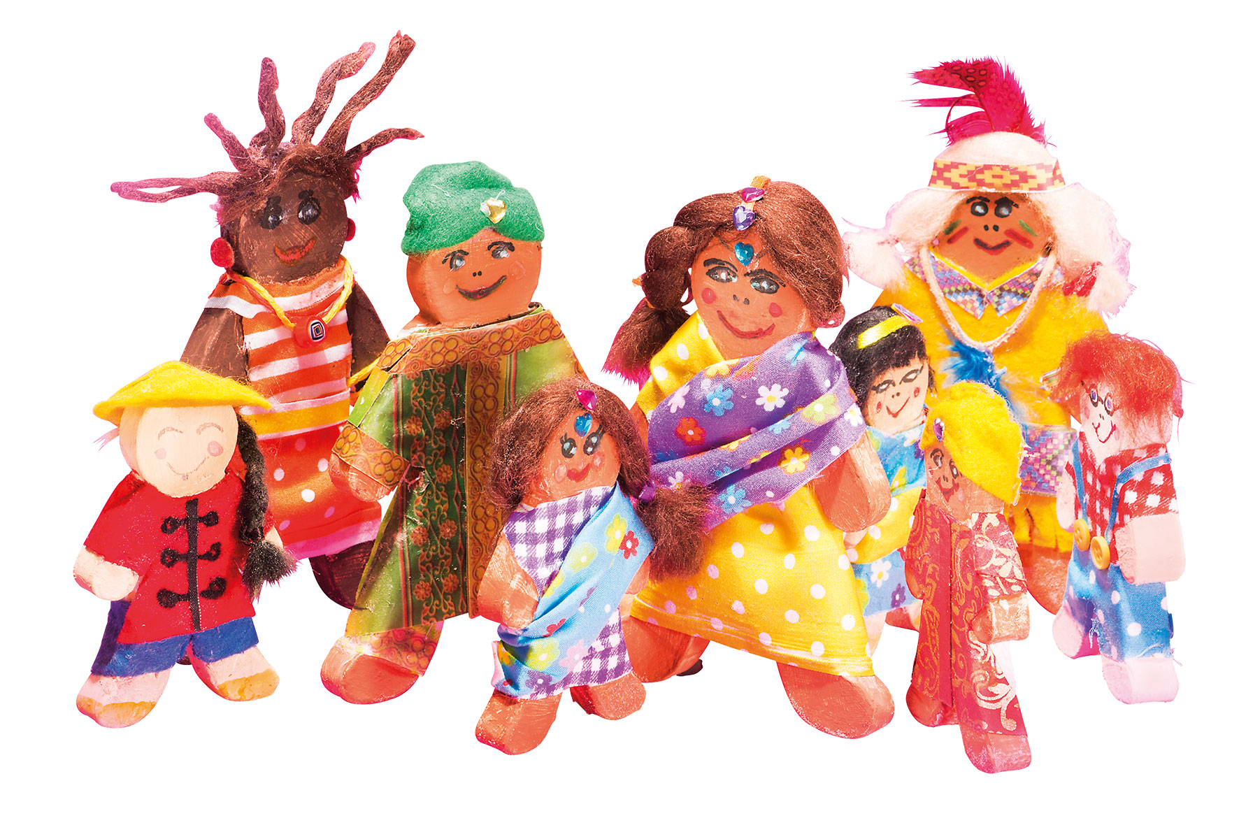 Paper Art Menschen der Welt Paper Art Menschen der Welt