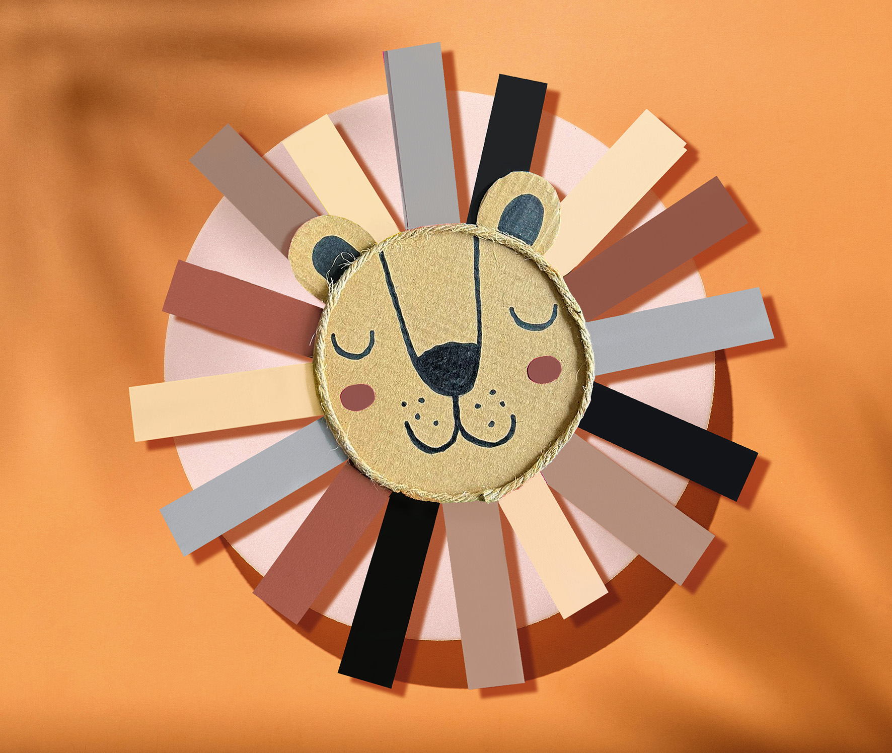 Color-Bastelkarton Erdtöne