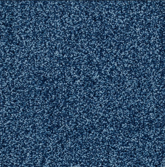Velourteppich Solido 77 graublau