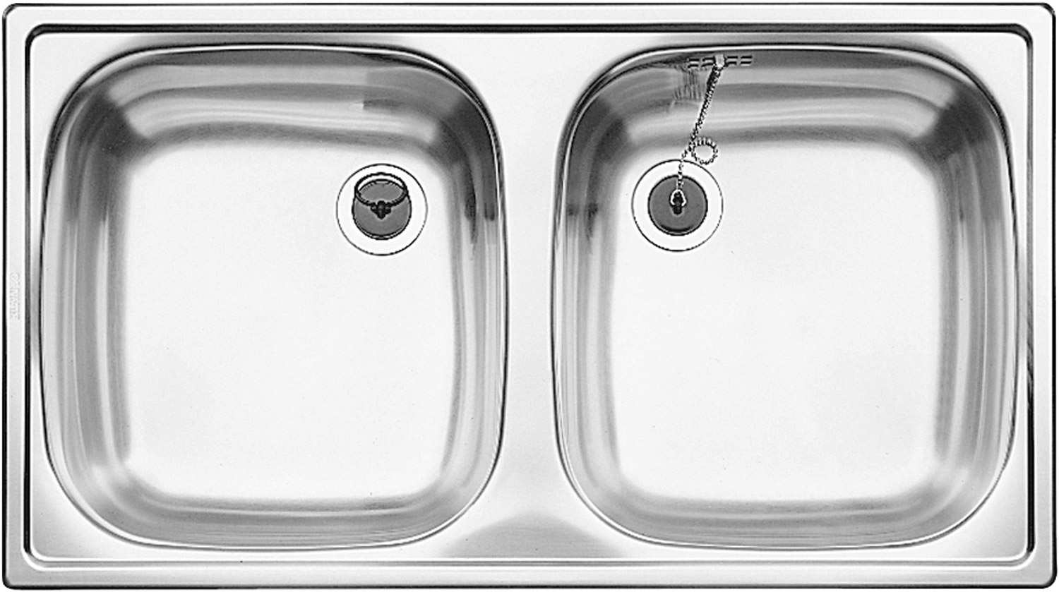 Doppelbecken Edelstahl Doppelbecken Edelstahl