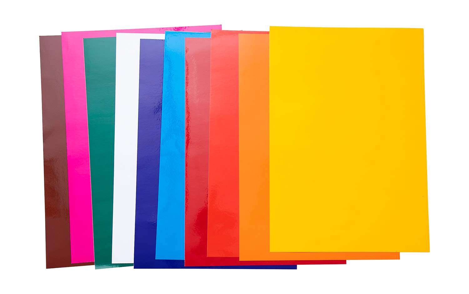 Fensterfolie bunt, groß