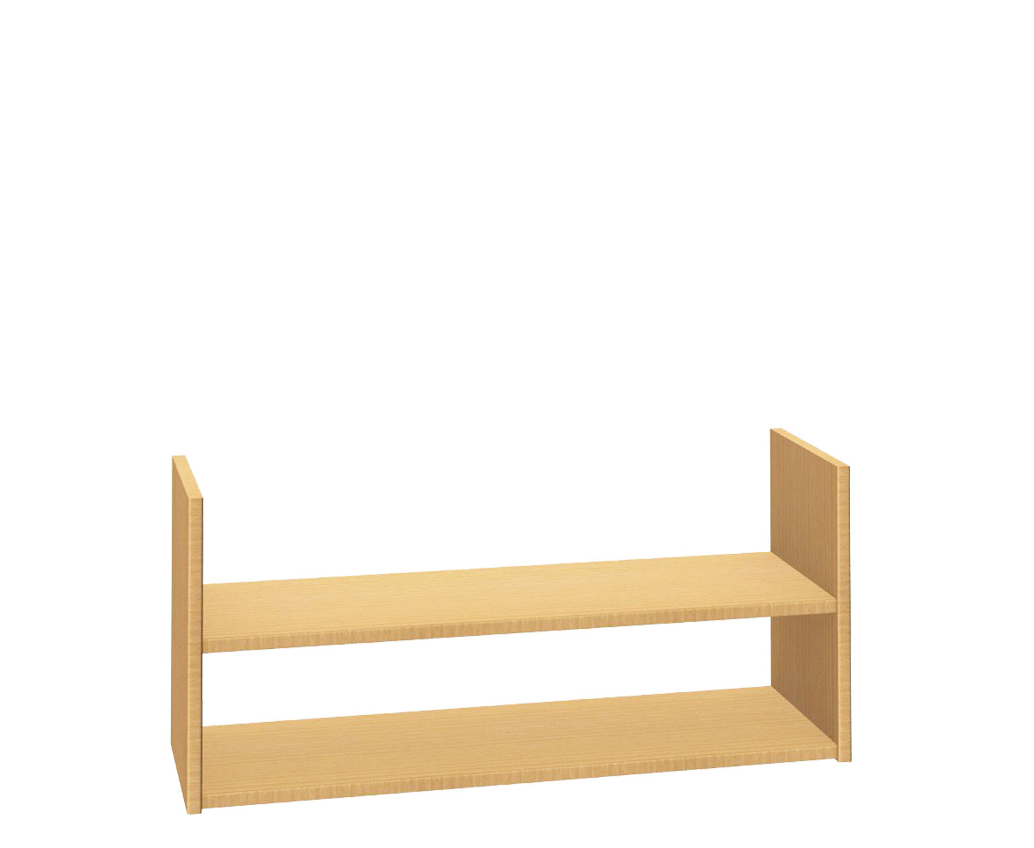 Wandregal klein offen Buche Dekor