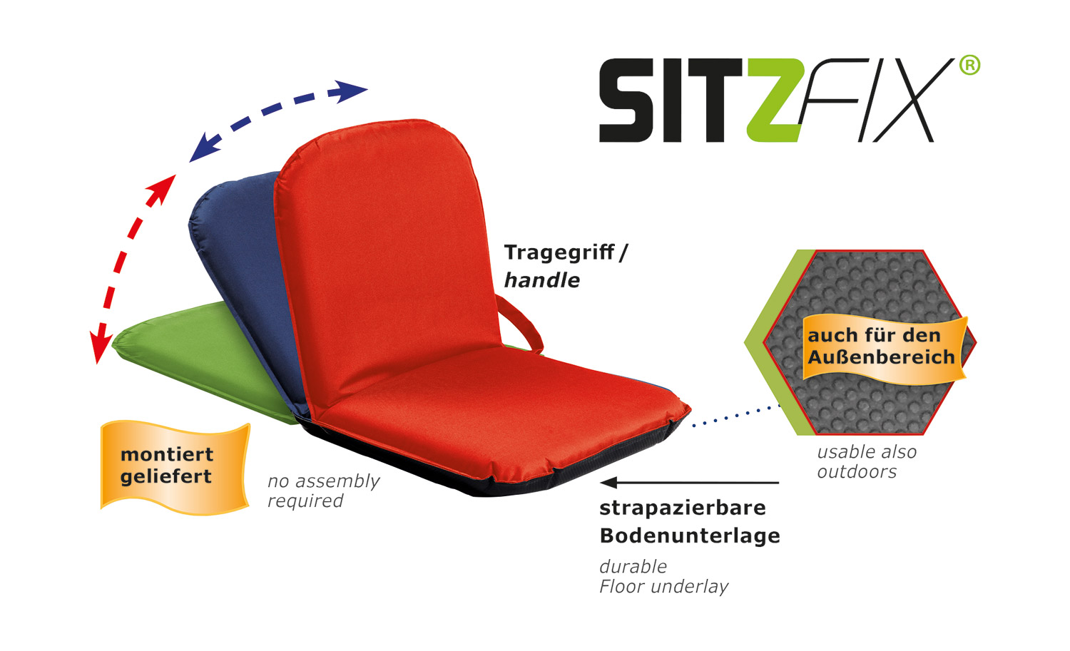 Sitzfix® Bodensitz