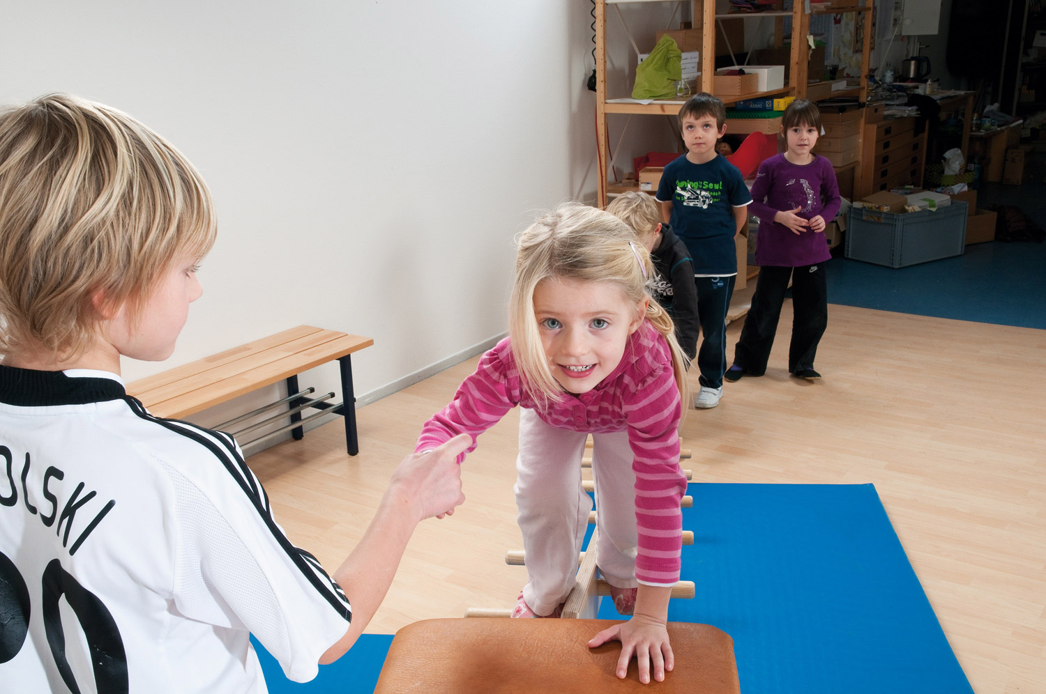 Sportprogramm Sprungkasten