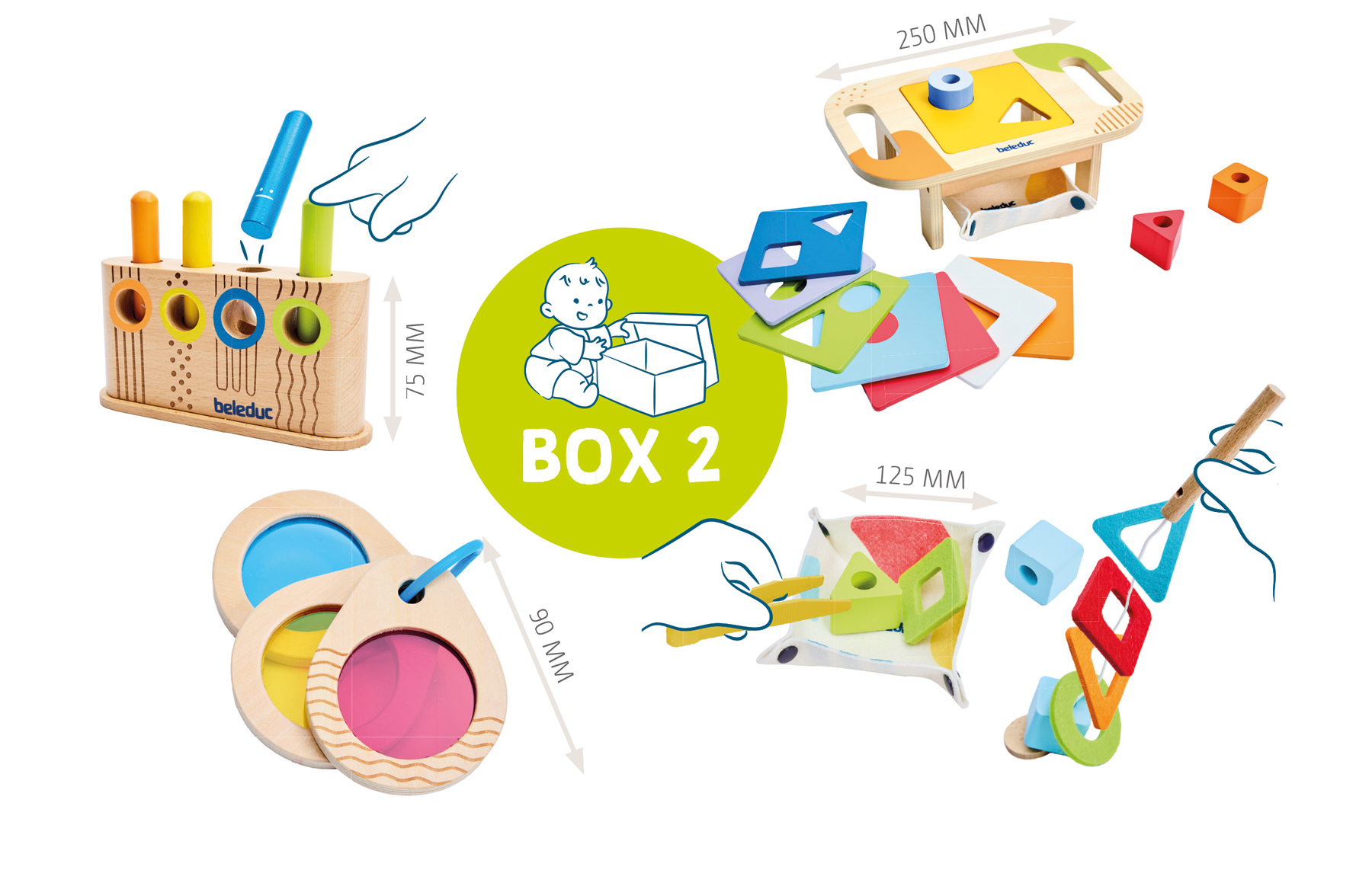 Entdeckerbox, Motorik Entdeckerbox, Motorik