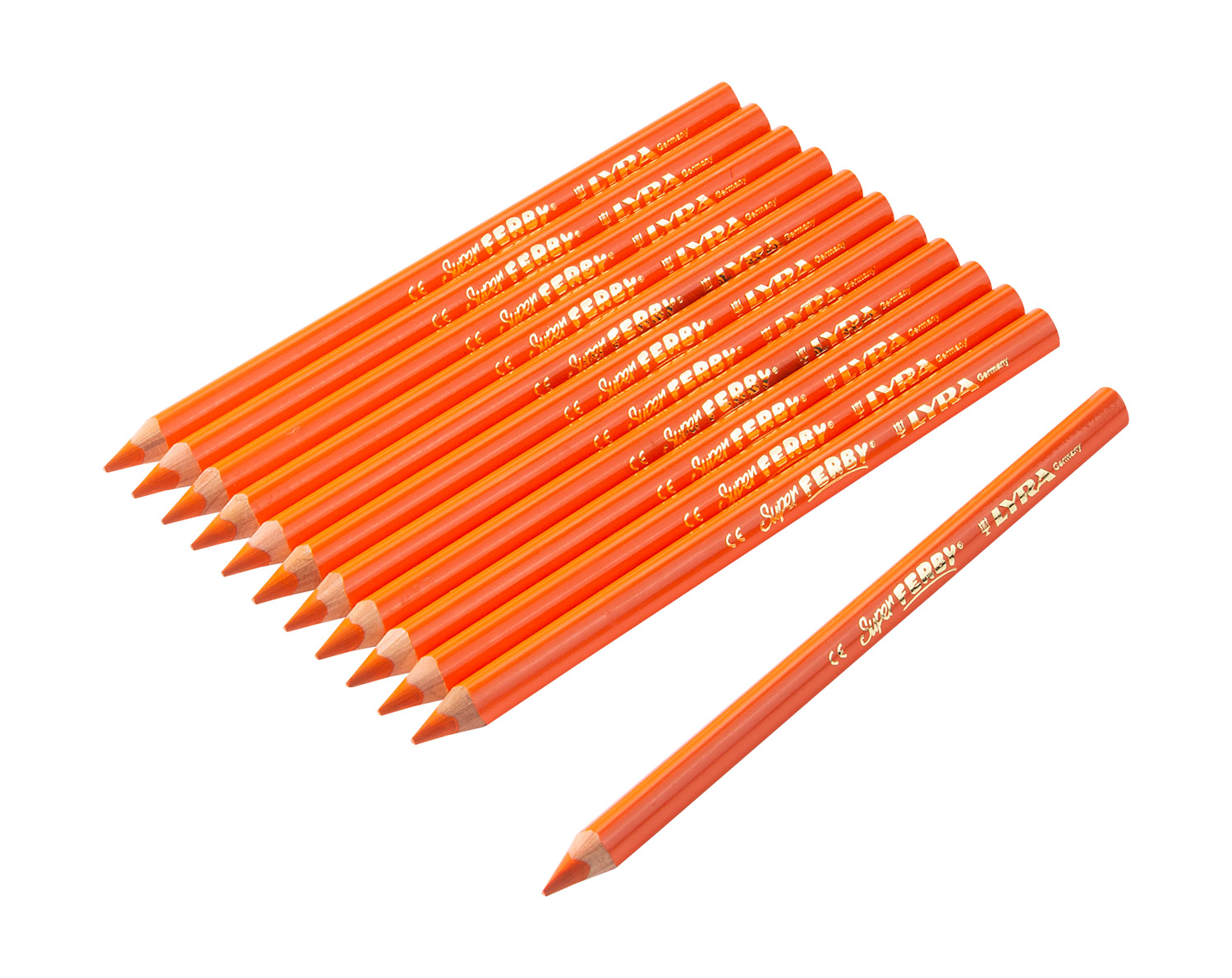 Einzelfarben orange