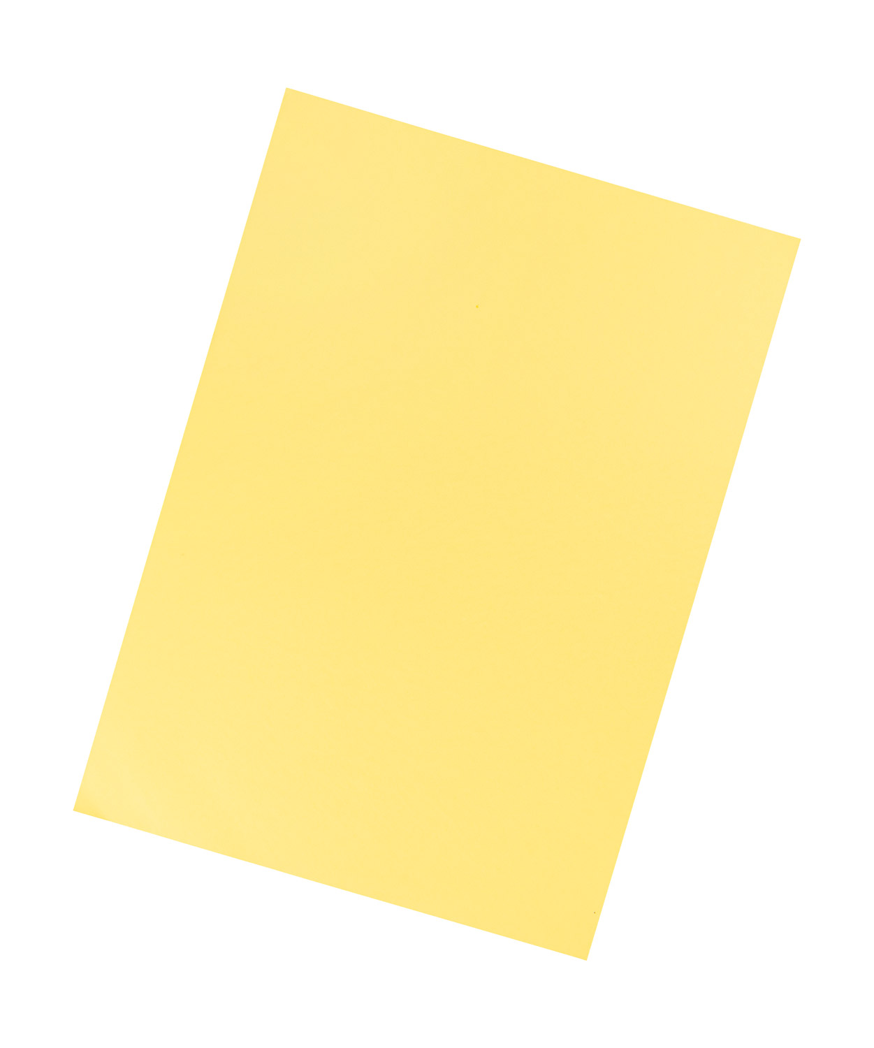 Tonzeichenpapier zitronengelb