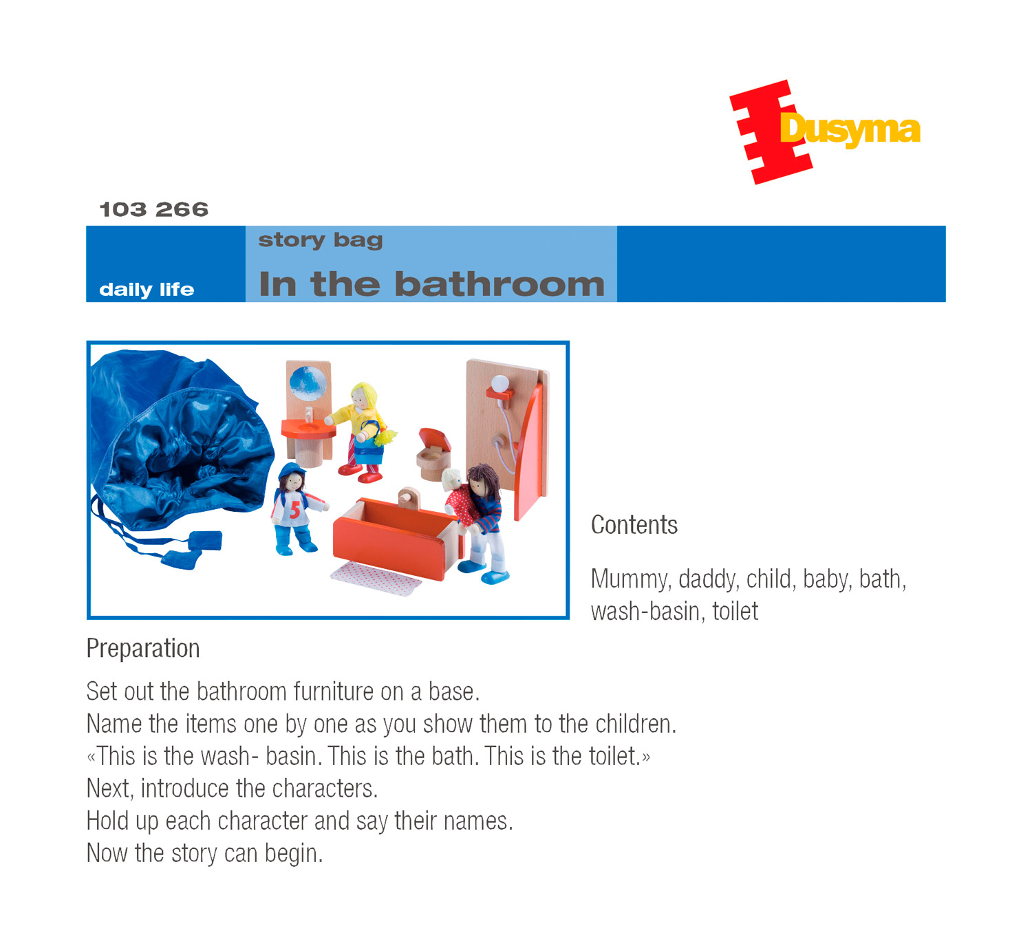 Geschichtensäckchen Im Bad